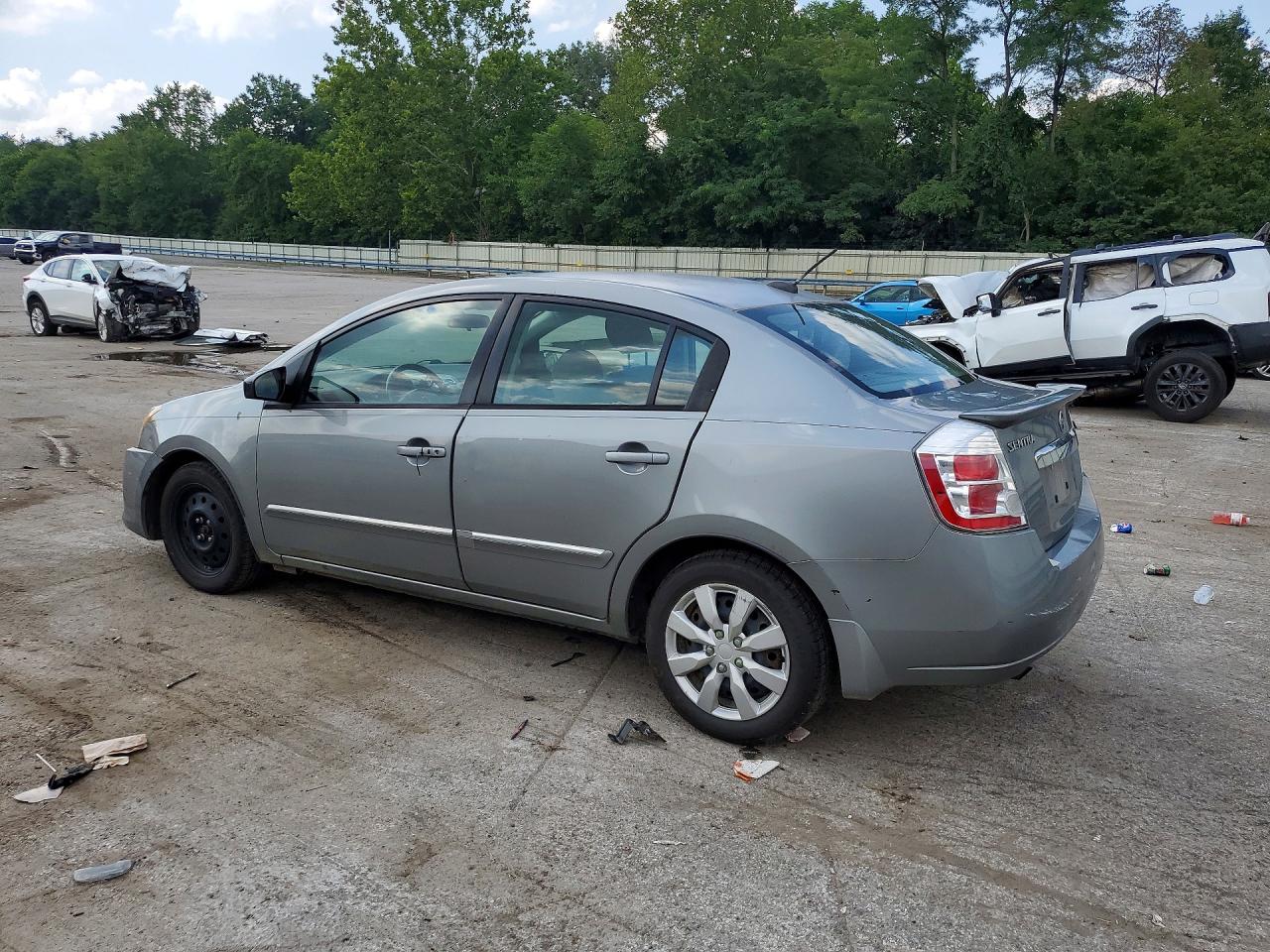 2012 Nissan Sentra 2.0 Silver vin: 3N1AB6AP4CL777501