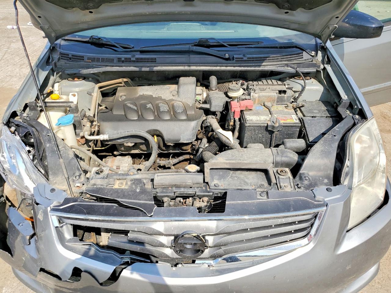 2012 Nissan Sentra 2.0 Silver vin: 3N1AB6AP4CL777501