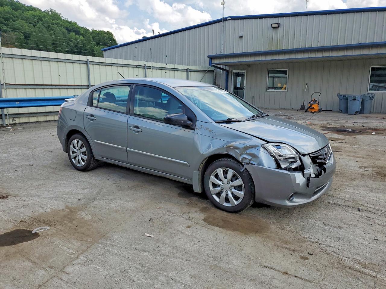 2012 Nissan Sentra 2.0 Silver vin: 3N1AB6AP4CL777501