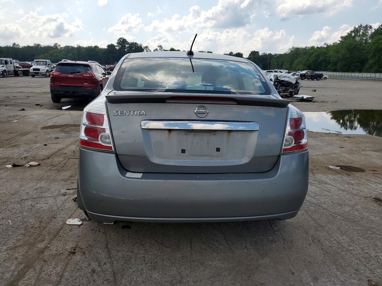 2012 Nissan Sentra 2.0 Silver vin: 3N1AB6AP4CL777501