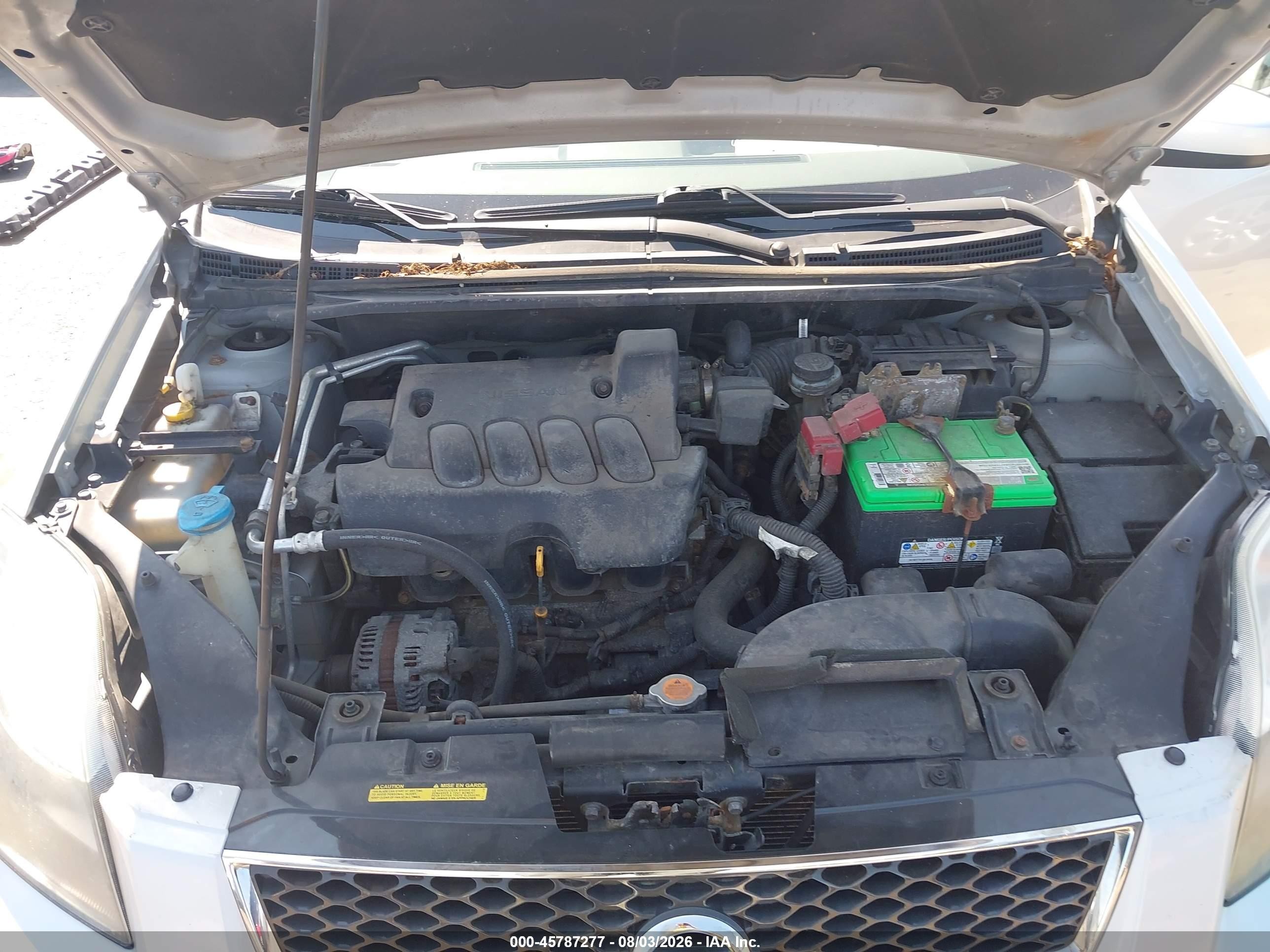 2012 Nissan Sentra 2.0 Sr Silver vin: 3N1AB6AP4CL783783