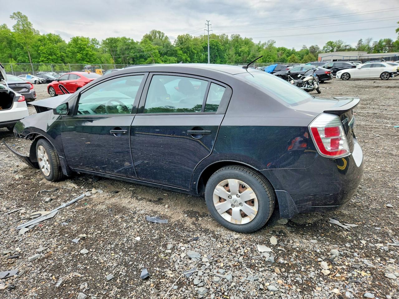 2012 Nissan Sentra Black vin: 3N1AB6AP4CL785677