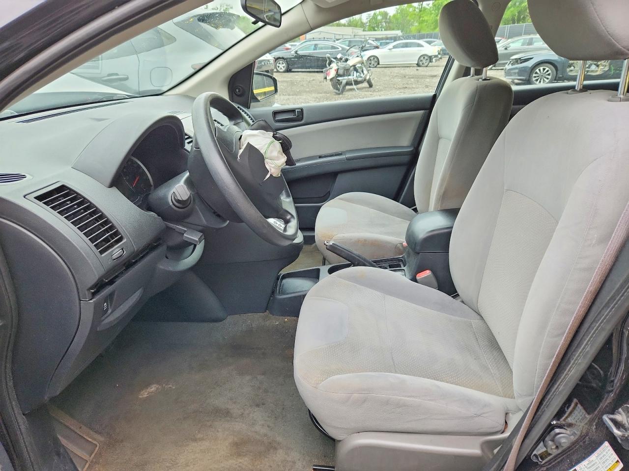 2012 Nissan Sentra Black vin: 3N1AB6AP4CL785677