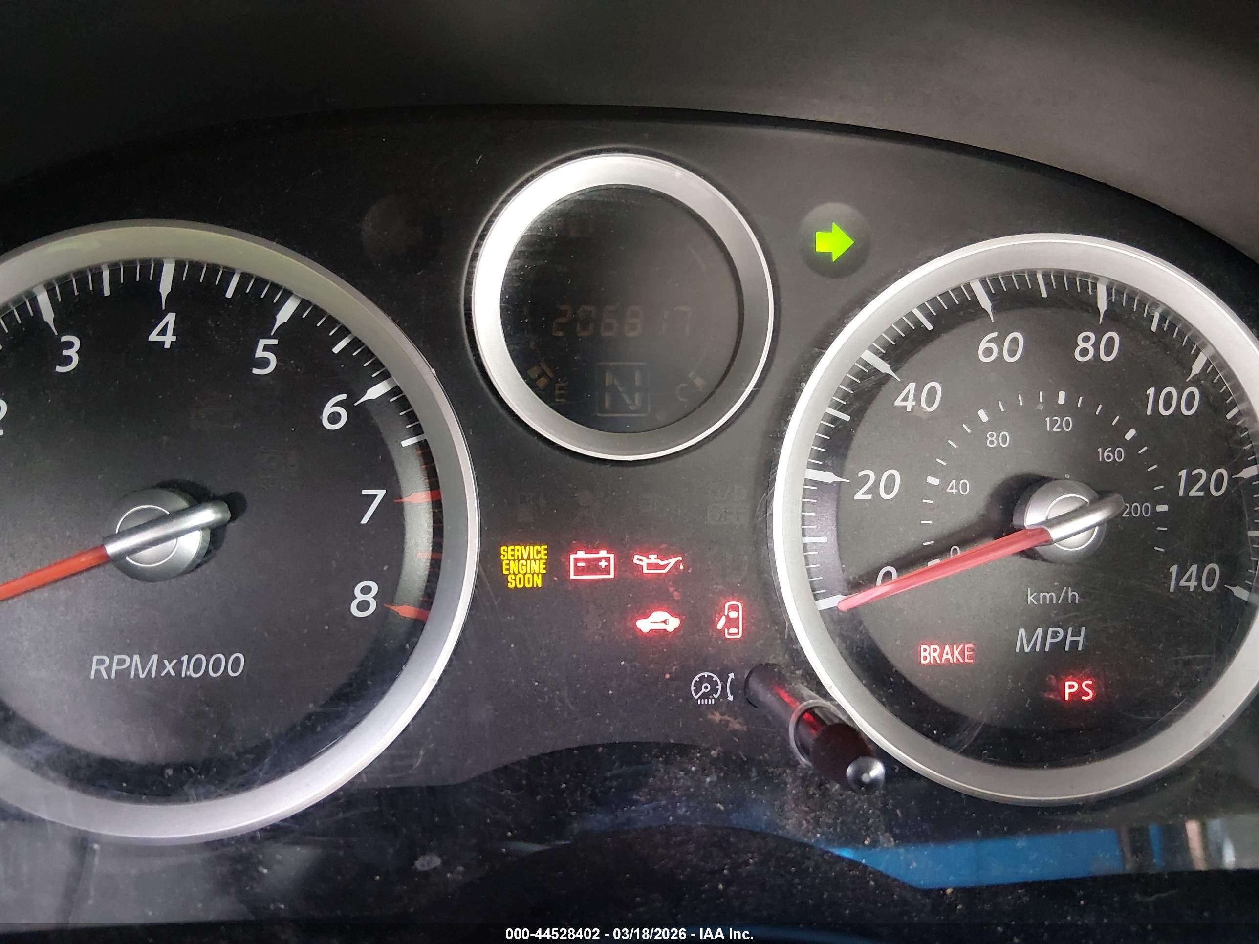 2010 Nissan Sentra 2.0 Gray vin: 3N1AB6AP5AL617320