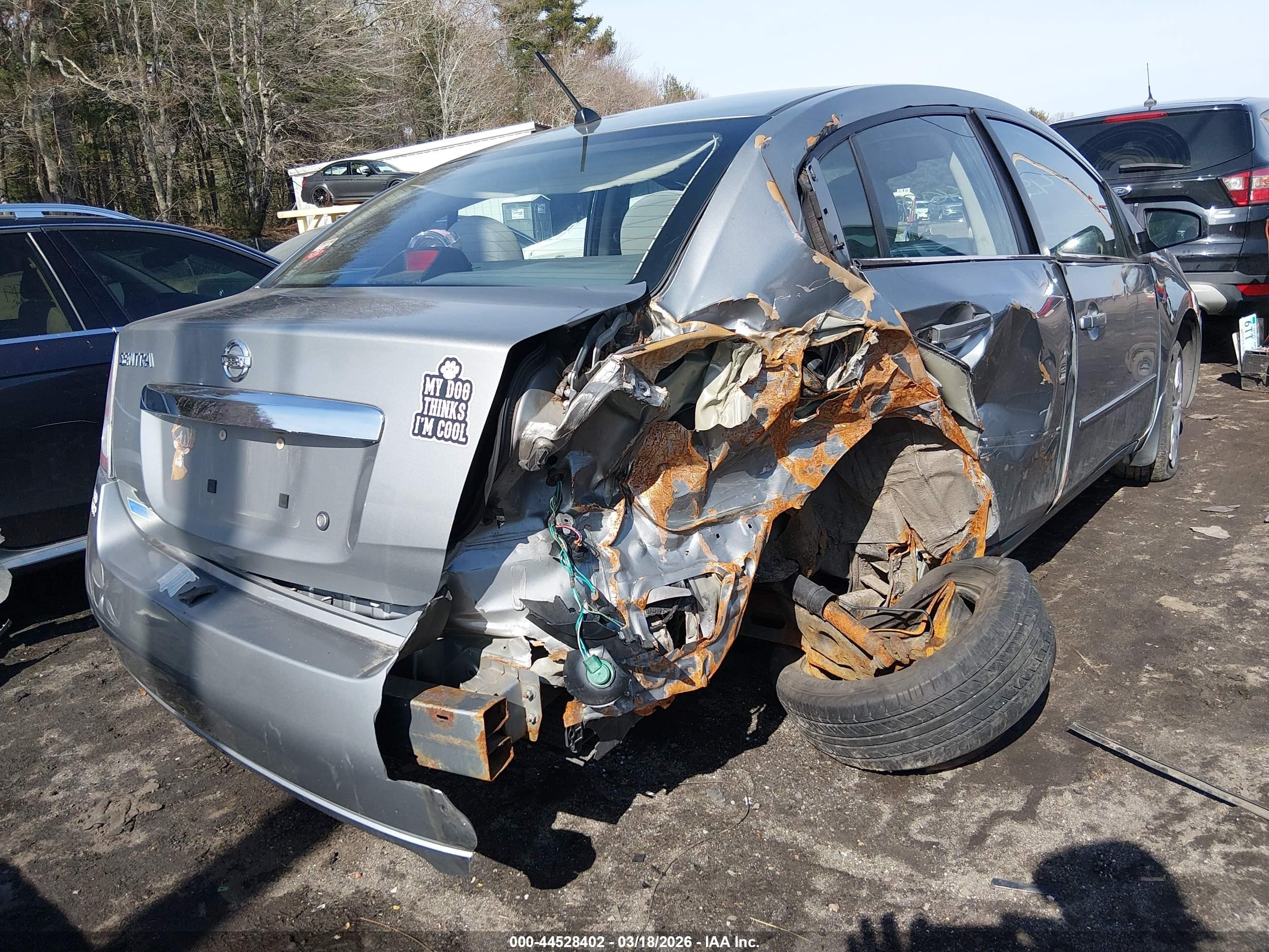 2010 Nissan Sentra 2.0 Gray vin: 3N1AB6AP5AL617320