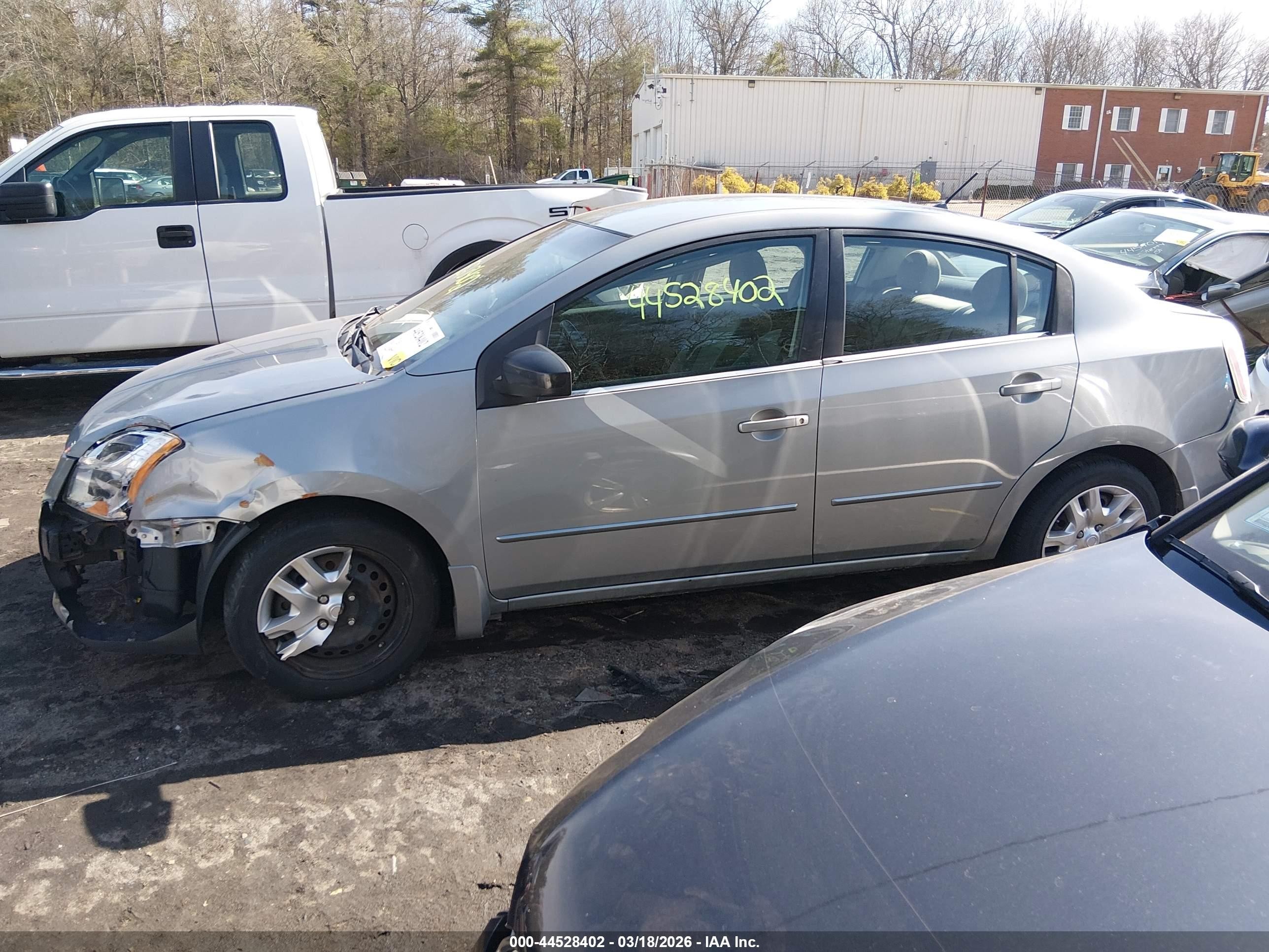 2010 Nissan Sentra 2.0 Gray vin: 3N1AB6AP5AL617320