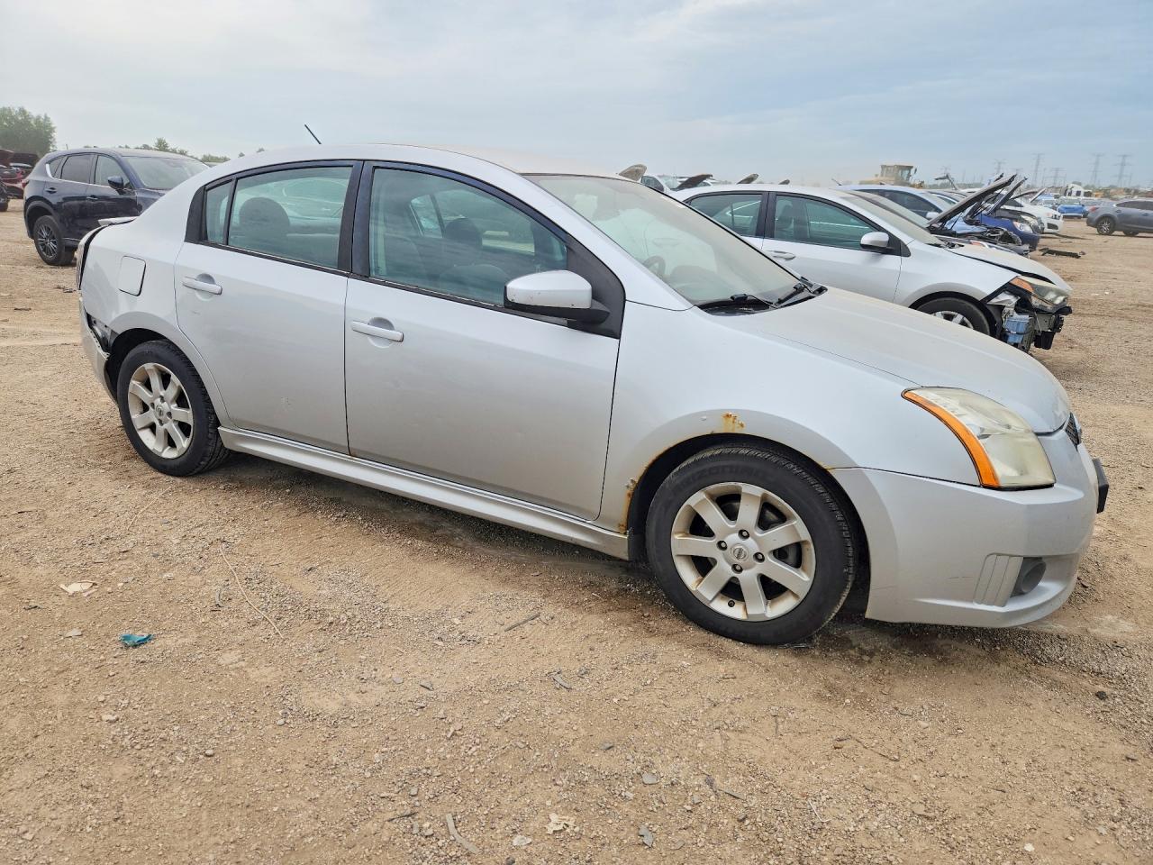 2010 Nissan Sentra 2.0 Silver vin: 3N1AB6AP5AL630567