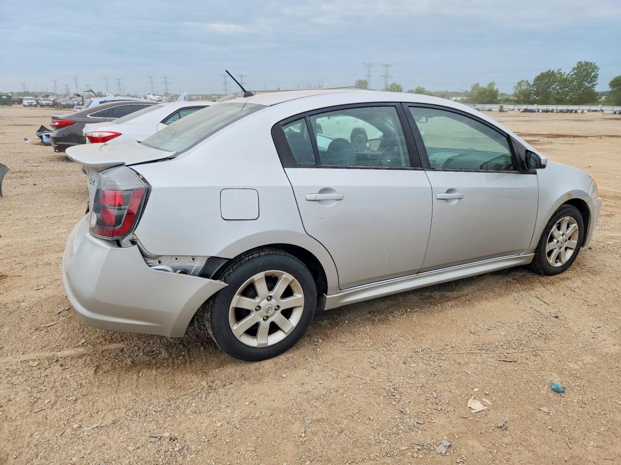 2010 Nissan Sentra 2.0 Silver vin: 3N1AB6AP5AL630567