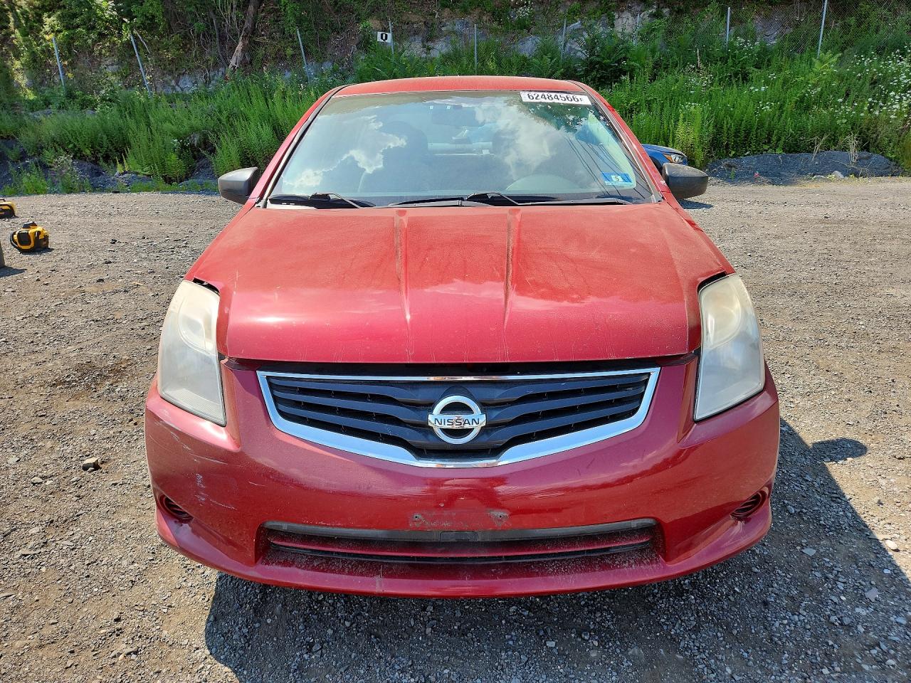 2010 Nissan Sentra 2.0 Red vin: 3N1AB6AP5AL634442