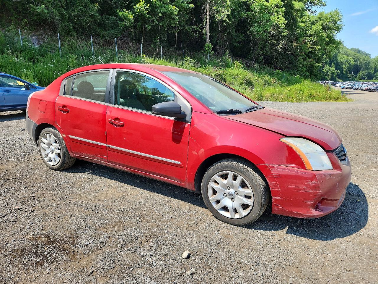 2010 Nissan Sentra 2.0 Red vin: 3N1AB6AP5AL634442