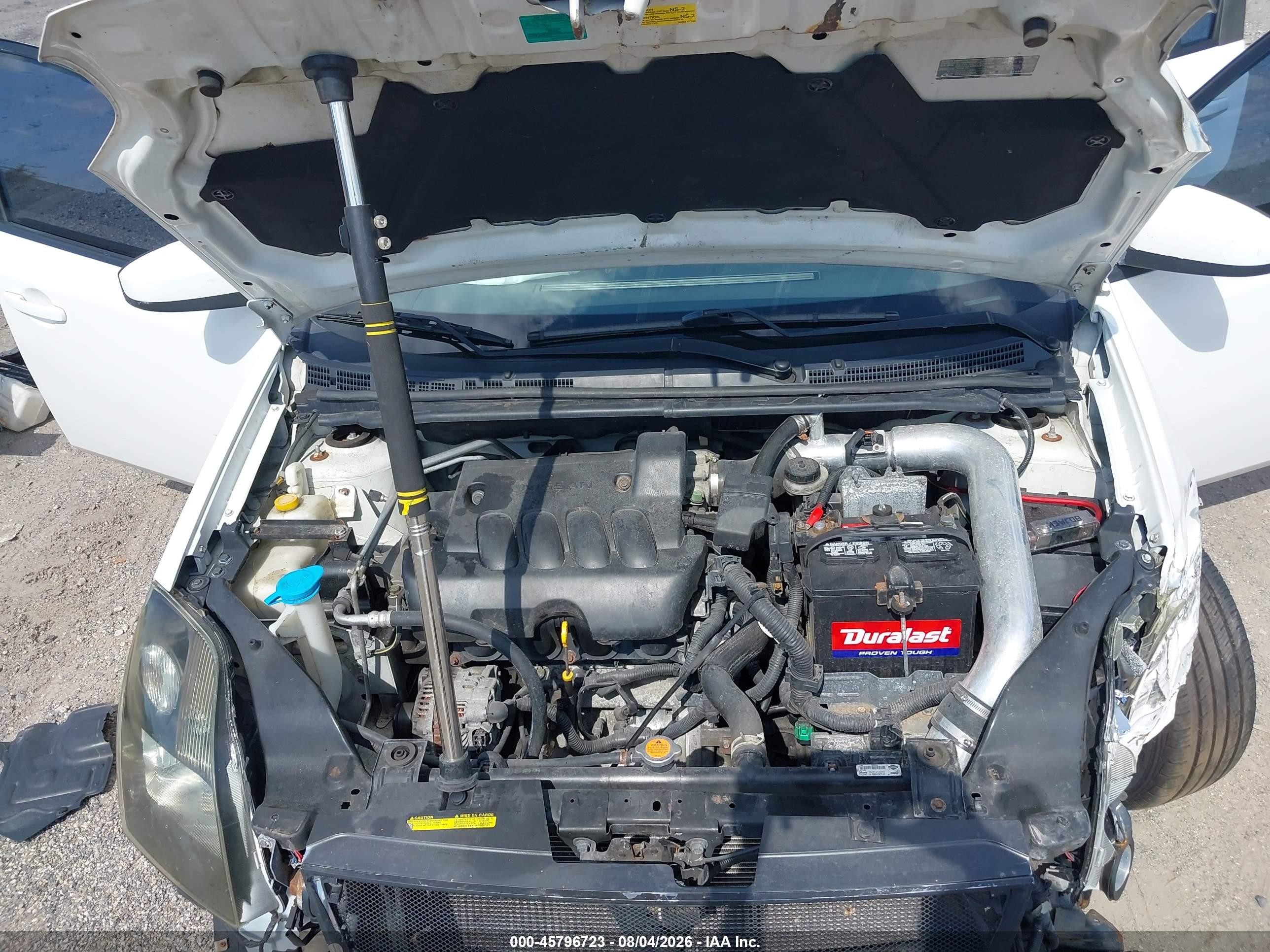 2010 Nissan Sentra 2.0sr Белый vin: 3N1AB6AP5AL644145
