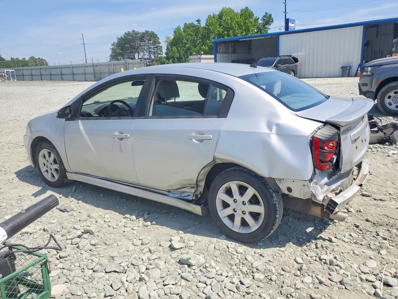 2010 Nissan Sentra 2.0 Silver vin: 3N1AB6AP5AL697525