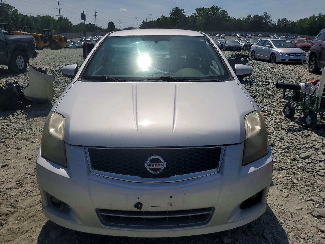 2010 Nissan Sentra 2.0 Silver vin: 3N1AB6AP5AL697525