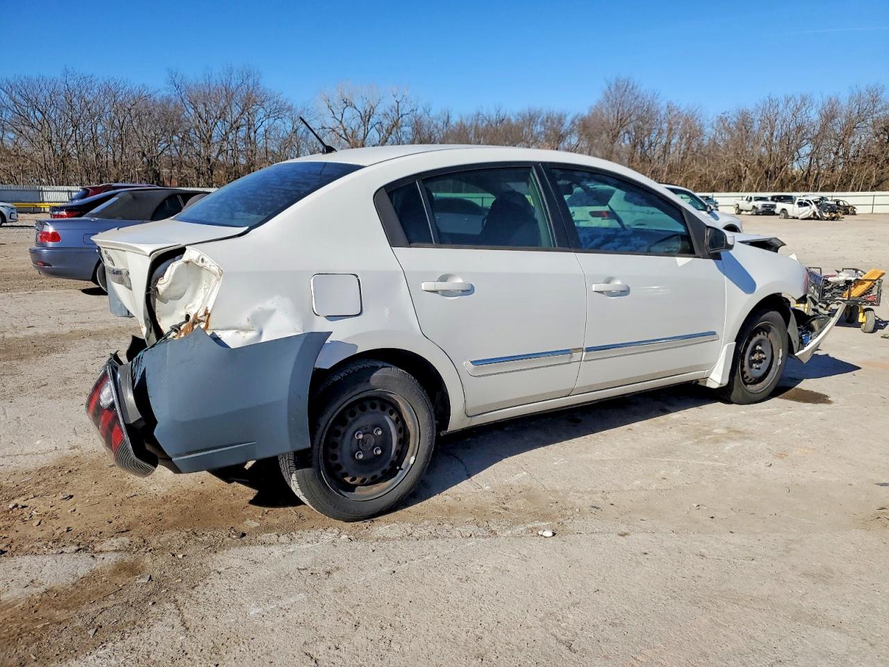 2010 Nissan Sentra 2.0 White vin: 3N1AB6AP5AL699548