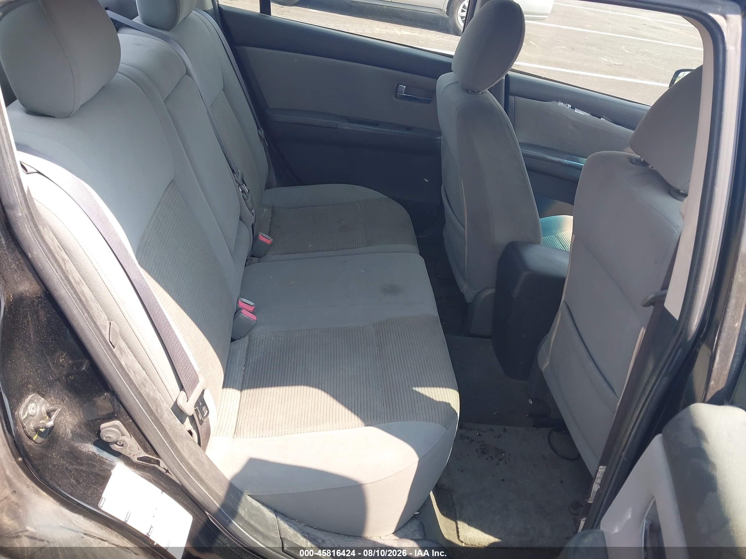 2010 Nissan Sentra 2.0sr Black vin: 3N1AB6AP5AL700469