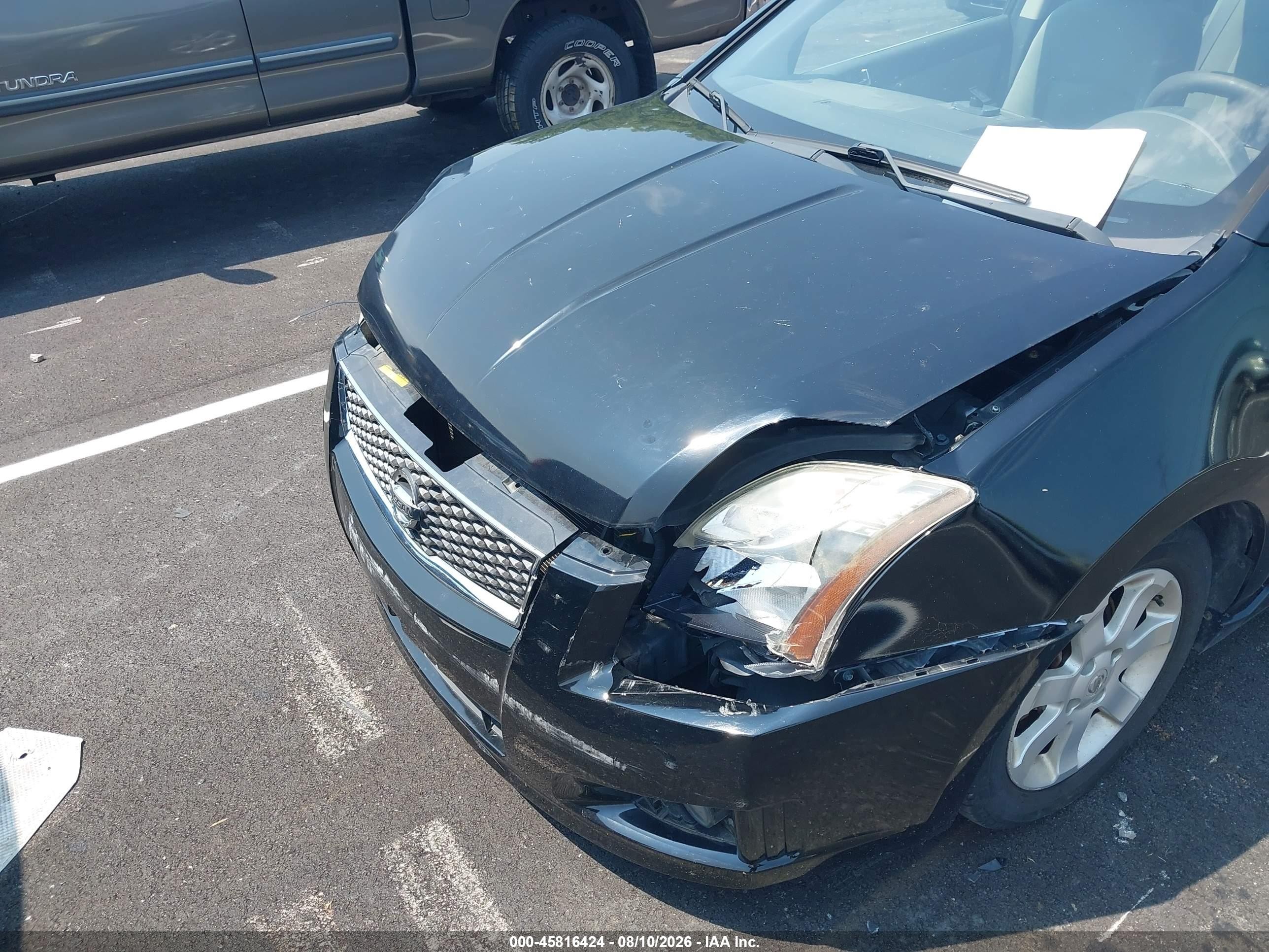 2010 Nissan Sentra 2.0sr Black vin: 3N1AB6AP5AL700469