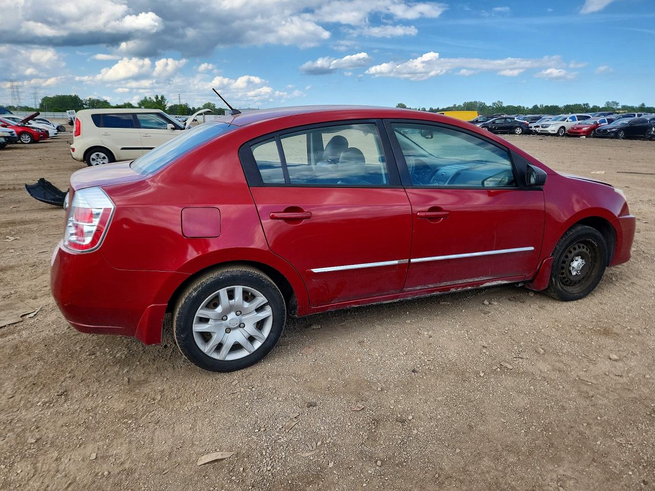 2010 Nissan Sentra 2.0 Red vin: 3N1AB6AP5AL716882