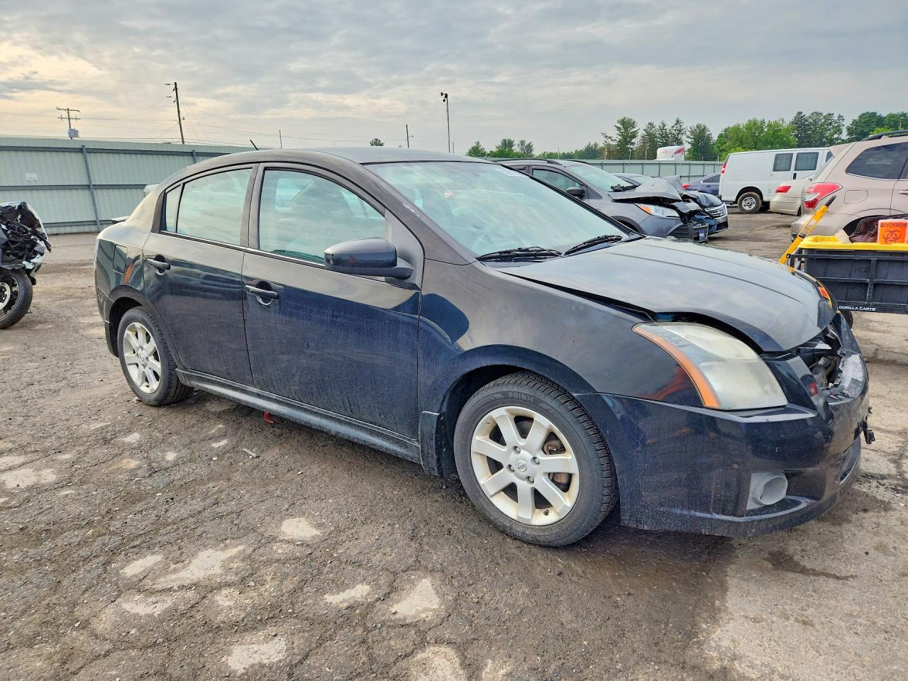 2010 Nissan Sentra 2.0 Черный vin: 3N1AB6AP5AL722116