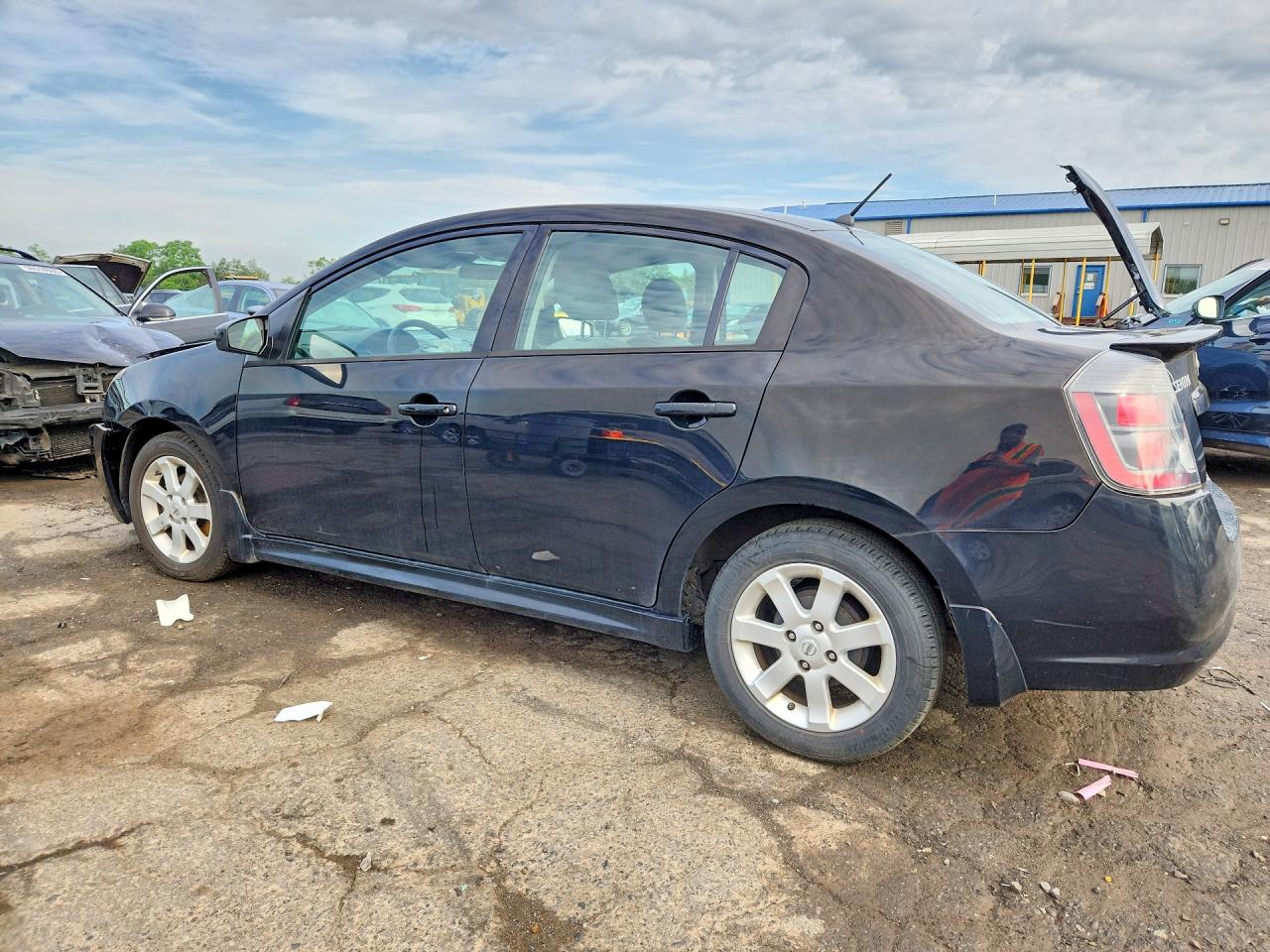2010 Nissan Sentra 2.0 Черный vin: 3N1AB6AP5AL722116