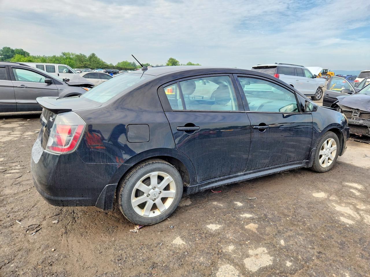 2010 Nissan Sentra 2.0 Черный vin: 3N1AB6AP5AL722116