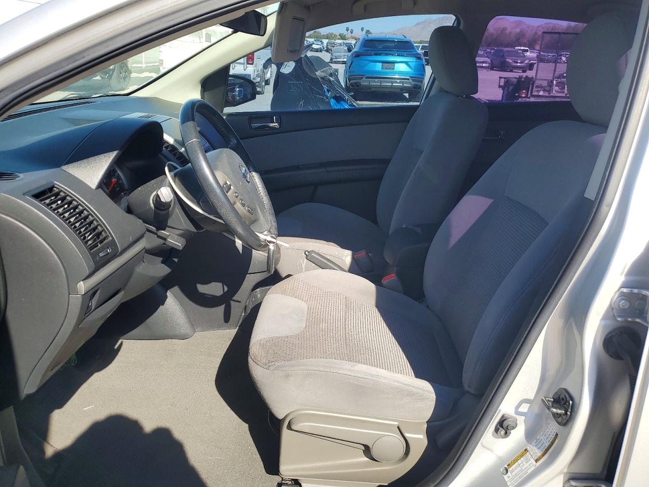 2010 Nissan Sentra 2.0 Silver vin: 3N1AB6AP5AL724660