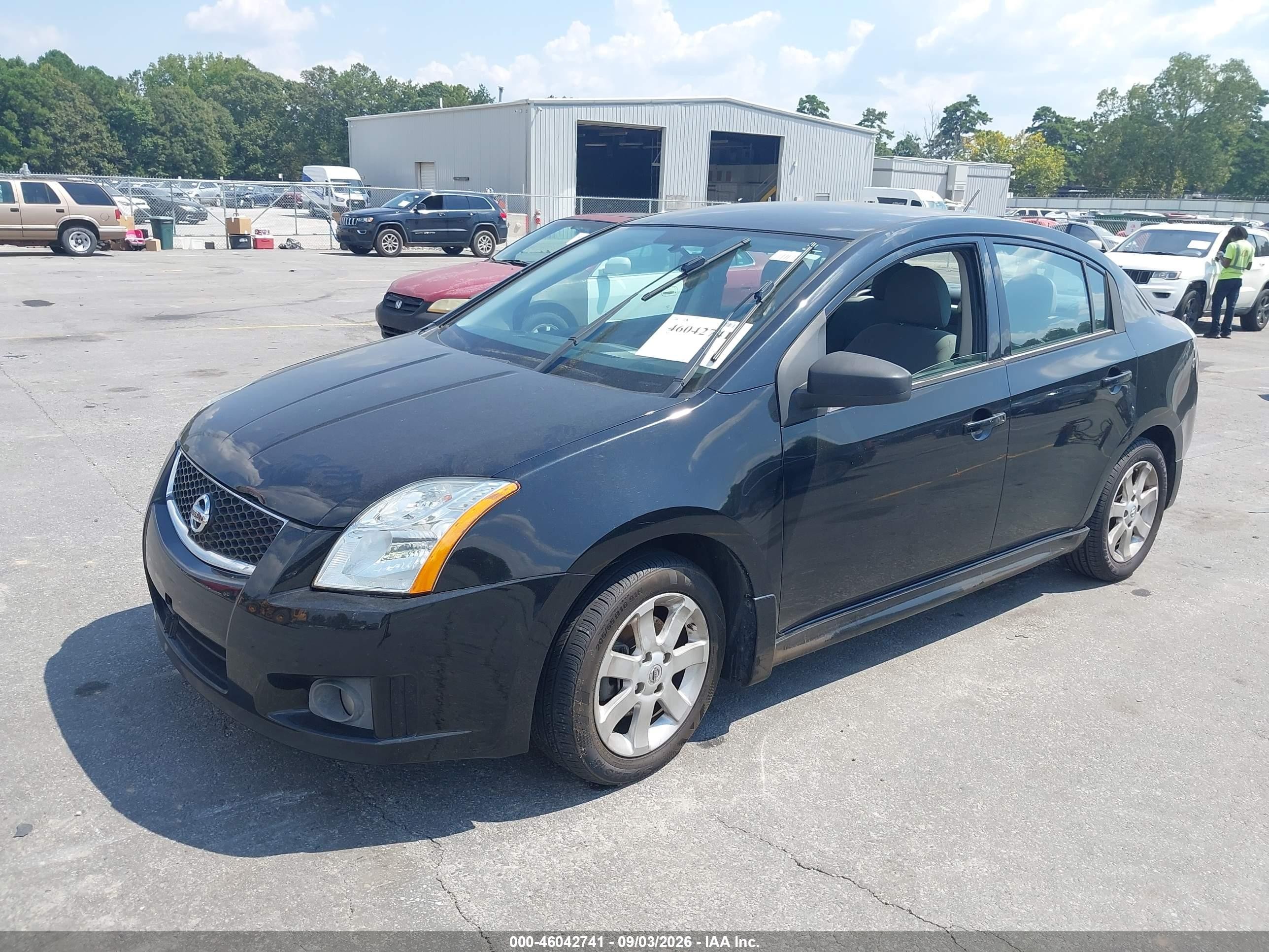 2010 Nissan Sentra 2.0sr Черный vin: 3N1AB6AP5AL726537