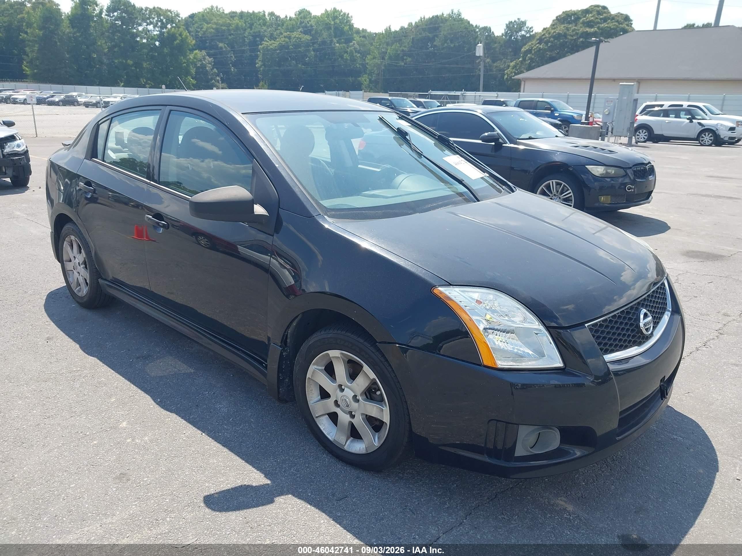 2010 Nissan Sentra 2.0sr Black vin: 3N1AB6AP5AL726537