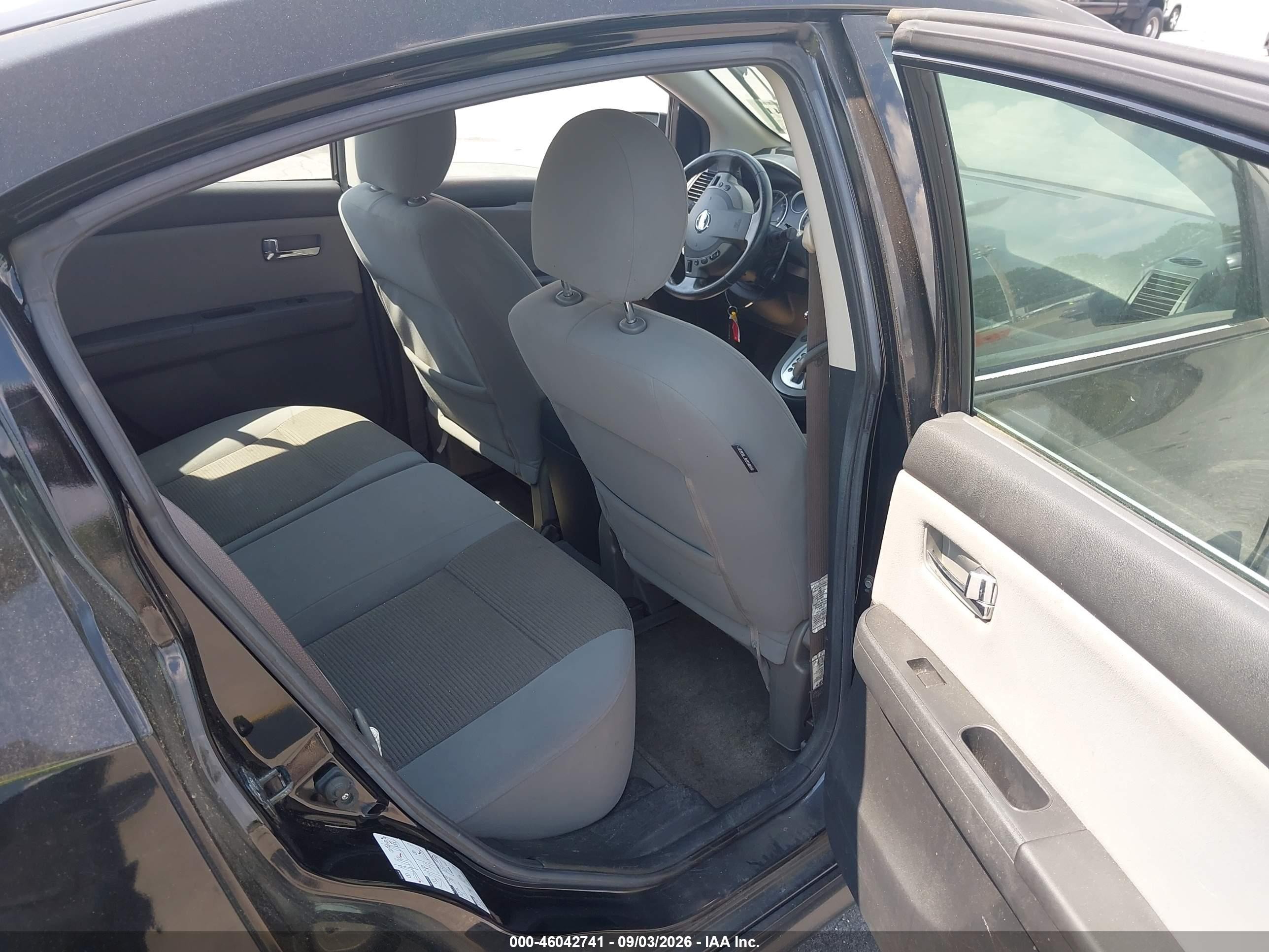 2010 Nissan Sentra 2.0sr Черный vin: 3N1AB6AP5AL726537