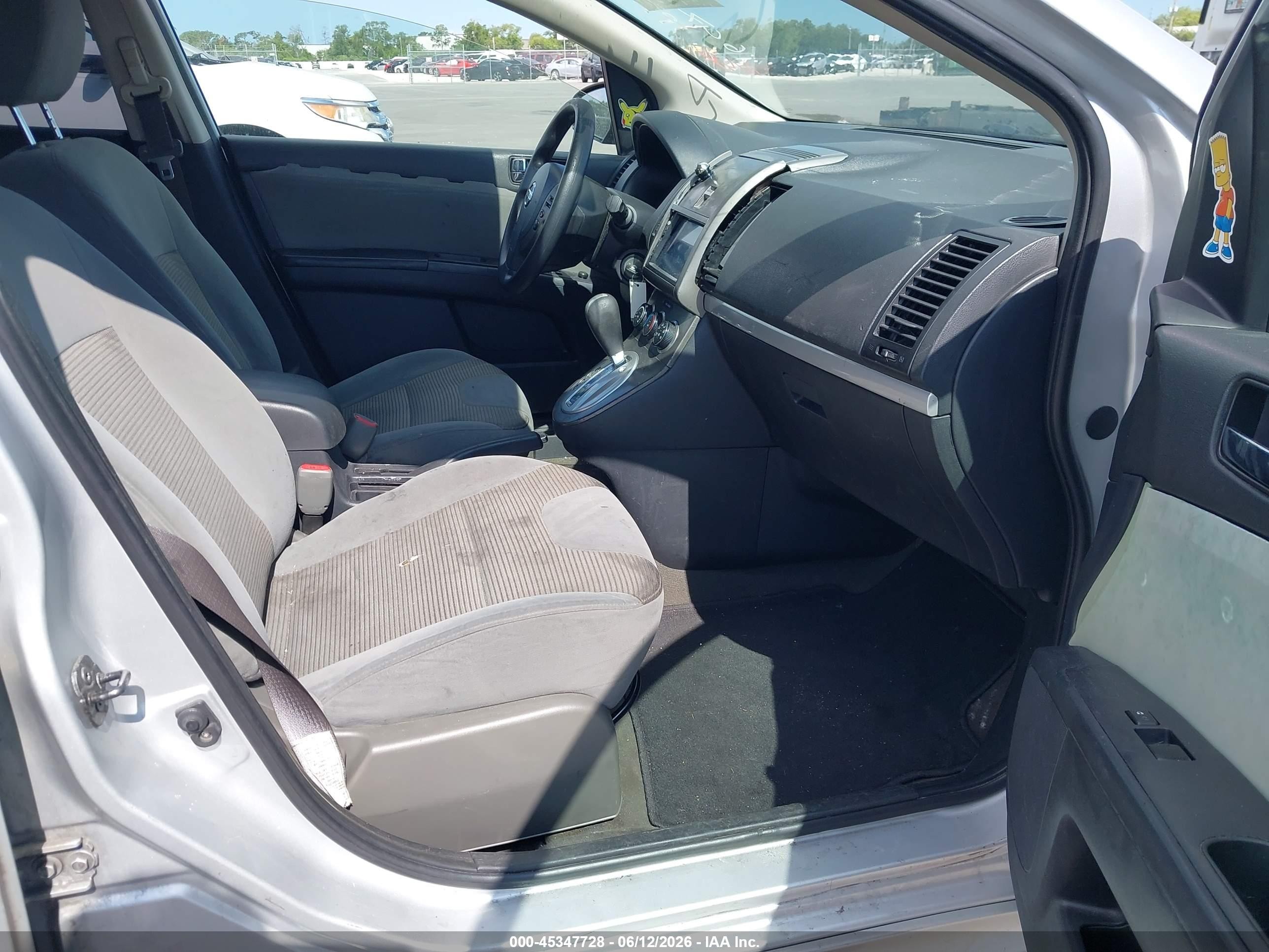 2011 Nissan Sentra 2.0sr Silver vin: 3N1AB6AP5BL607114