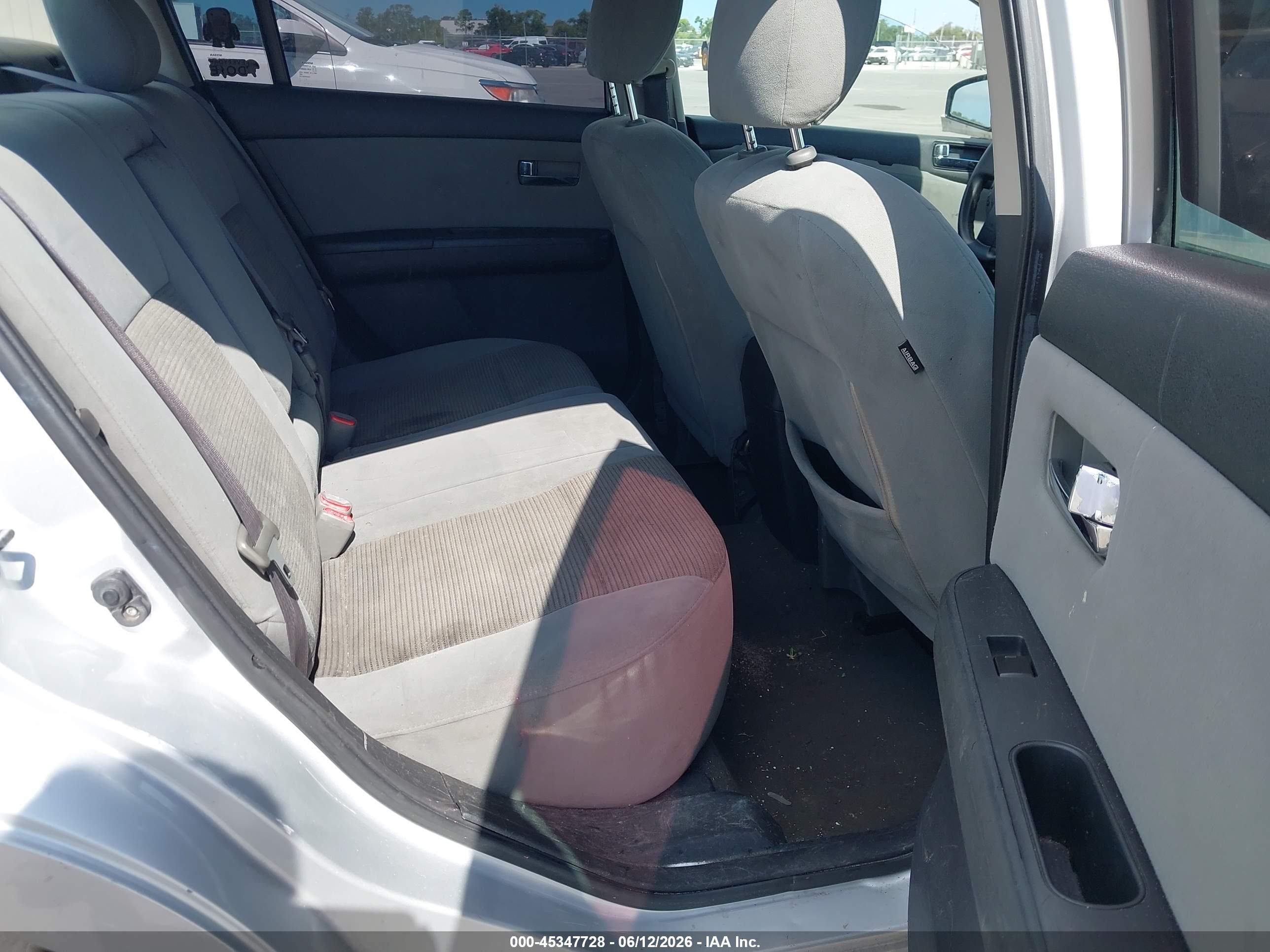 2011 Nissan Sentra 2.0sr Silver vin: 3N1AB6AP5BL607114