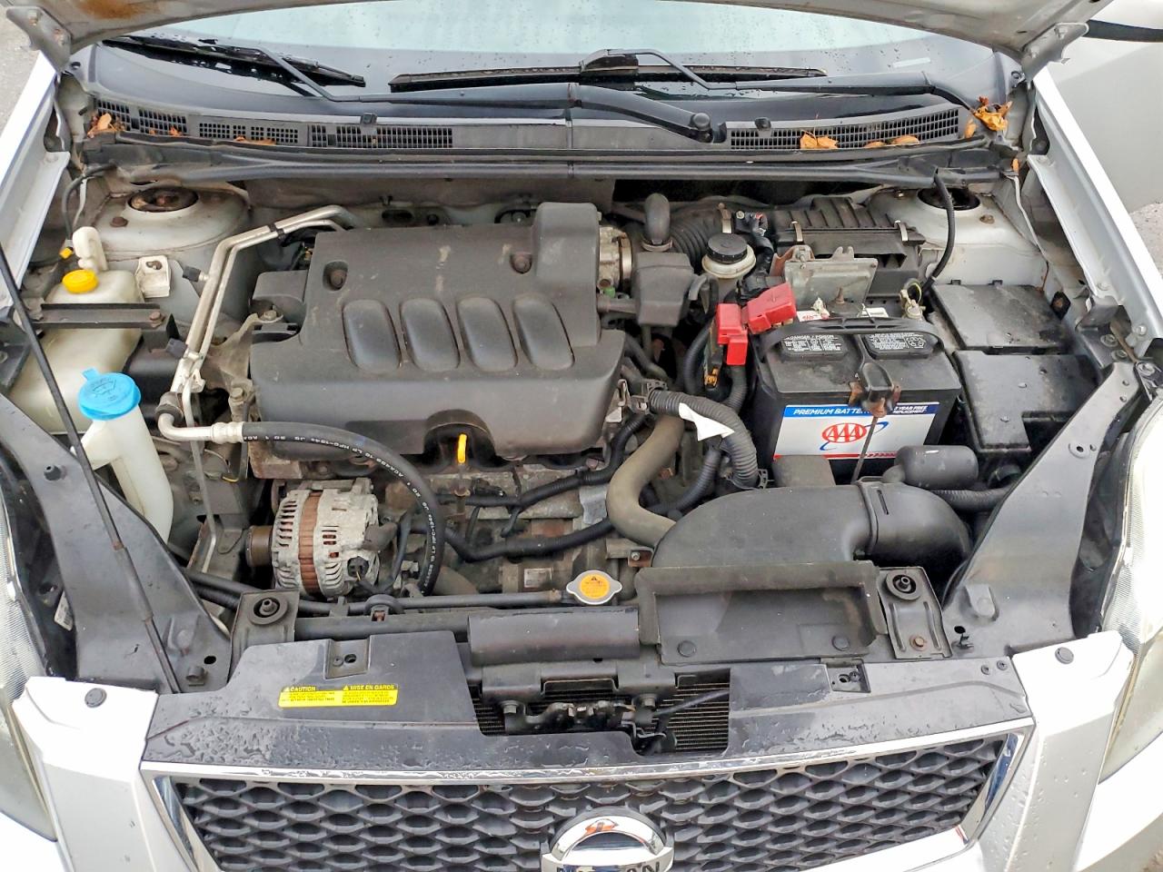2011 Nissan Sentra 2.0 Silver vin: 3N1AB6AP5BL621935