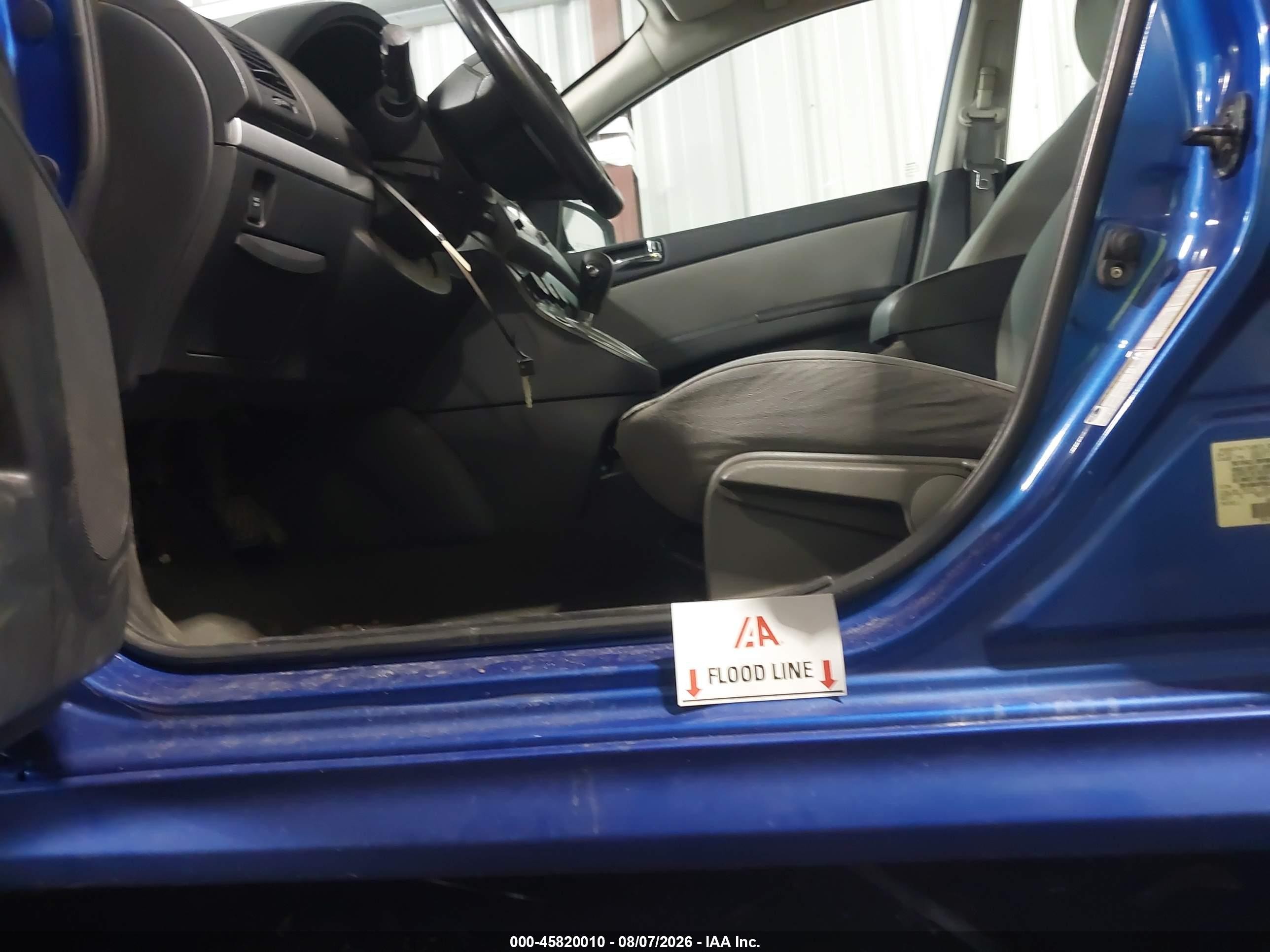 2011 Nissan Sentra 2.0sr Blue vin: 3N1AB6AP5BL629839