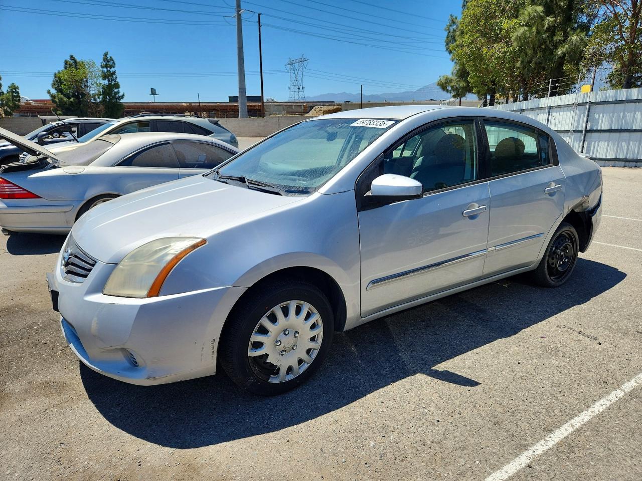 2011 Nissan Sentra 2.0 Silver vin: 3N1AB6AP5BL641361