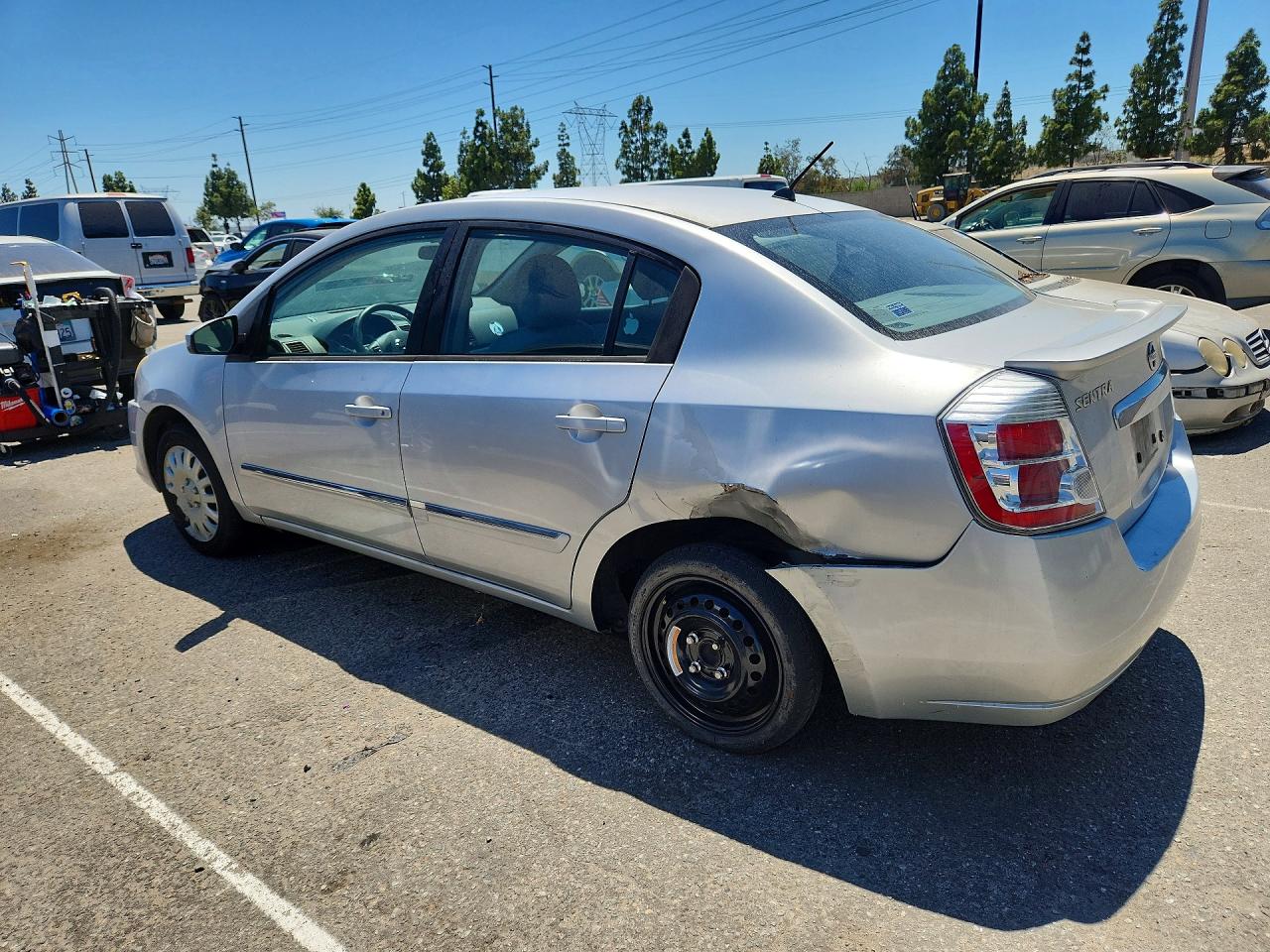 2011 Nissan Sentra 2.0 Silver vin: 3N1AB6AP5BL641361