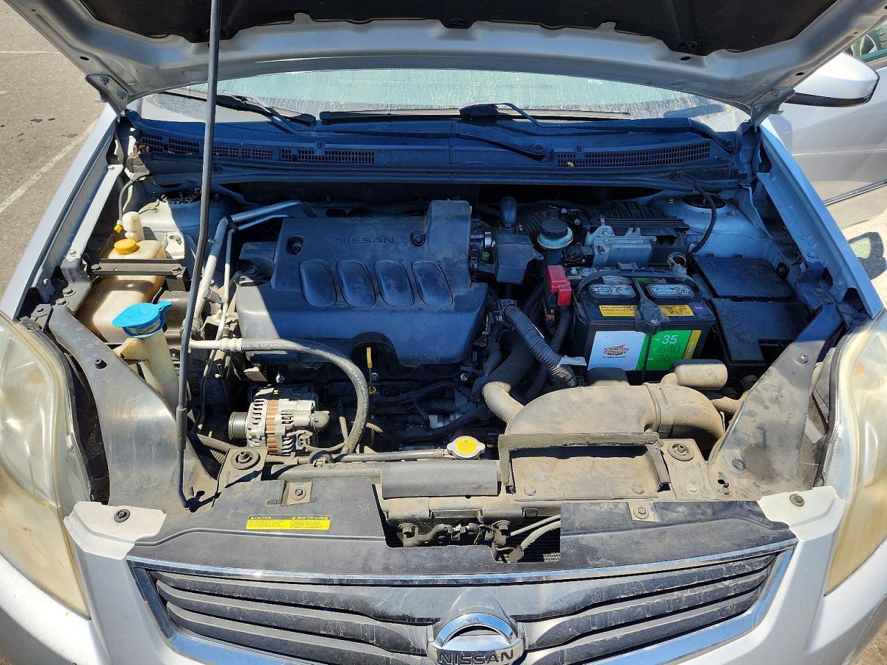 2011 Nissan Sentra 2.0 Silver vin: 3N1AB6AP5BL641361