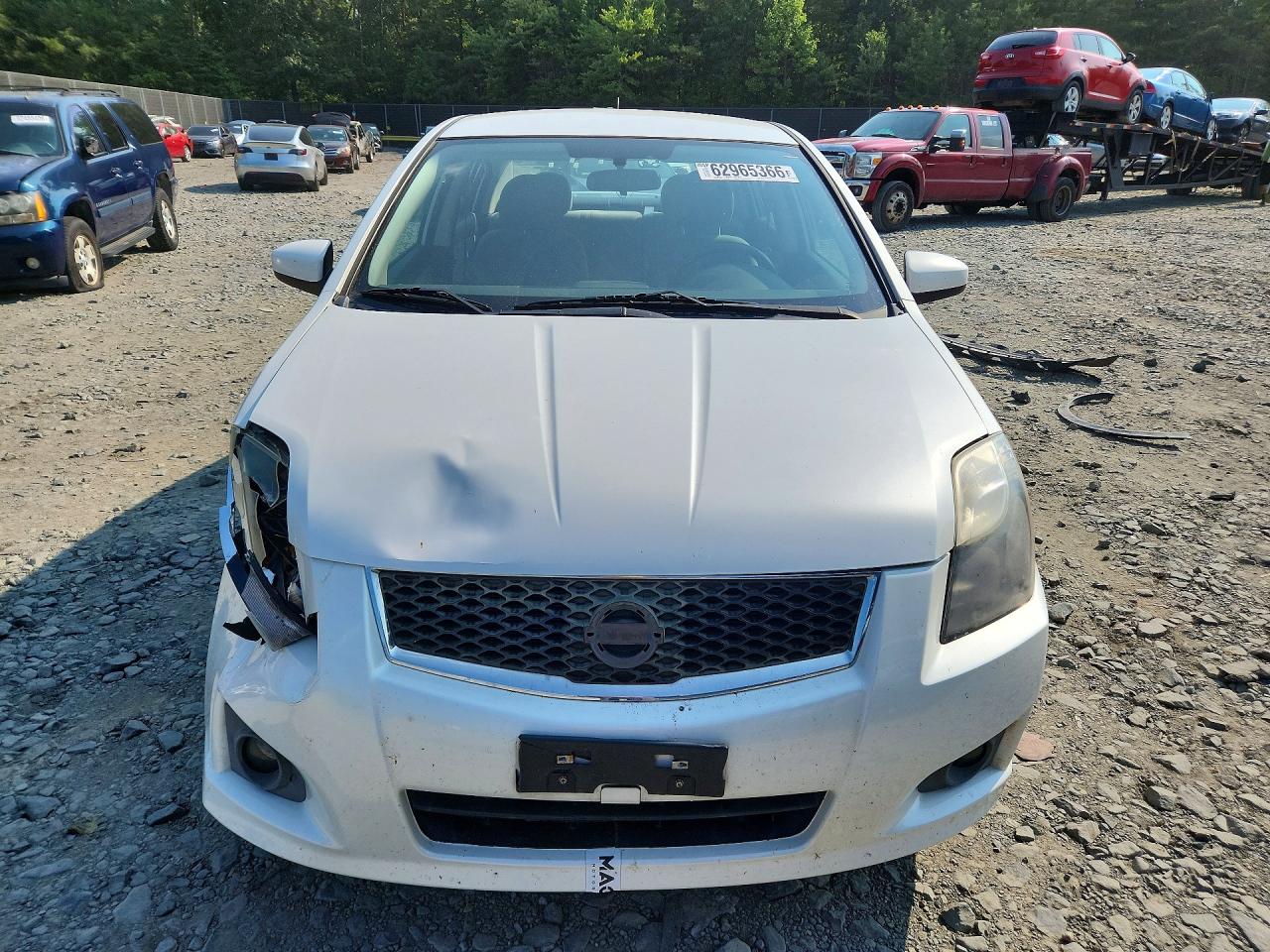 2011 Nissan Sentra 2.0 White vin: 3N1AB6AP5BL664235