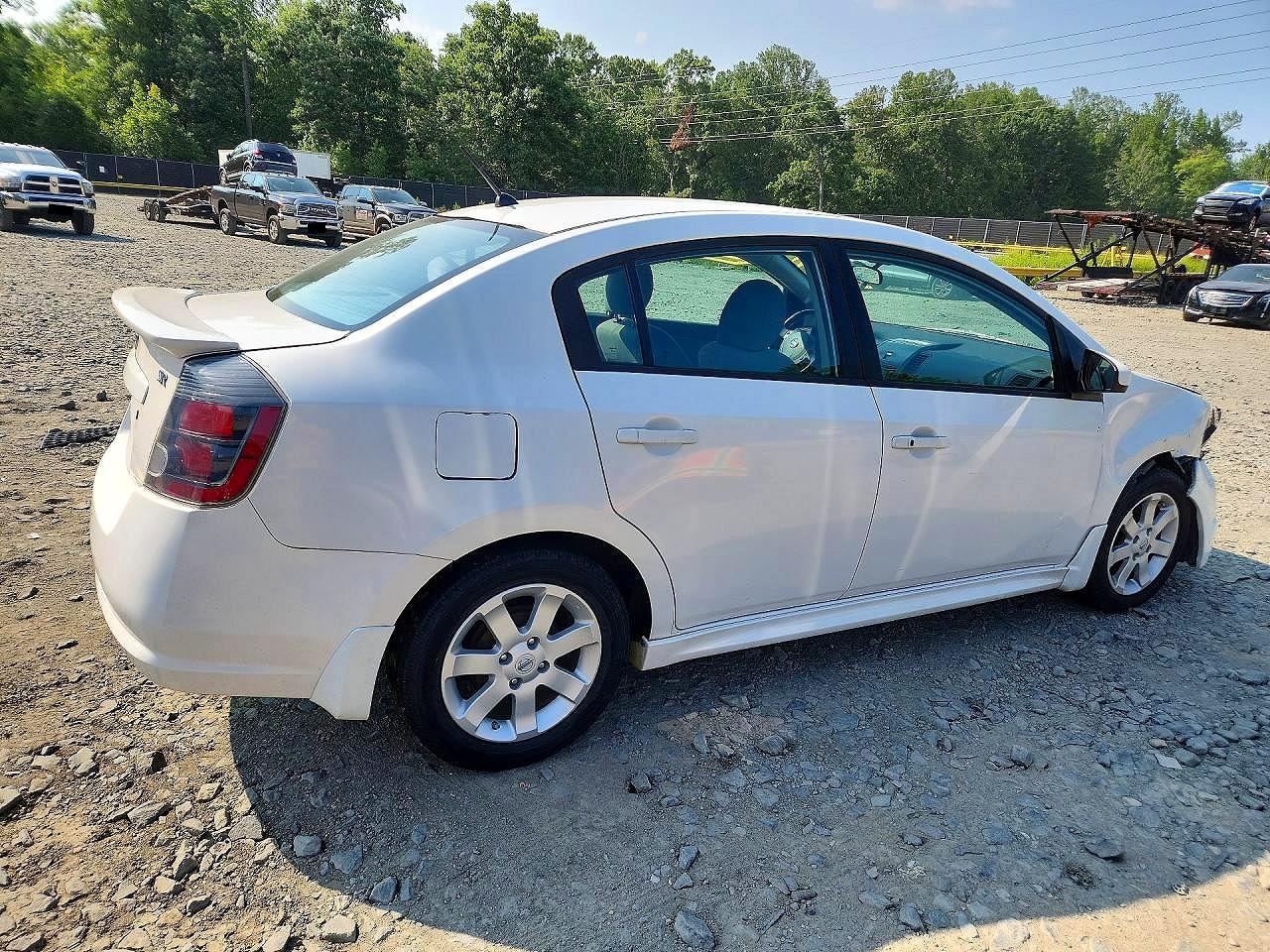 2011 Nissan Sentra 2.0 White vin: 3N1AB6AP5BL664235