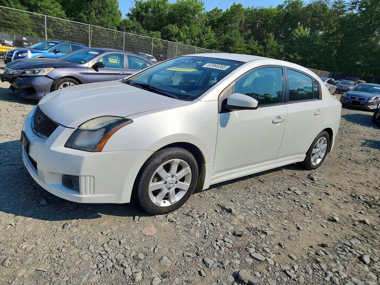 2011 Nissan Sentra 2.0 White vin: 3N1AB6AP5BL664235