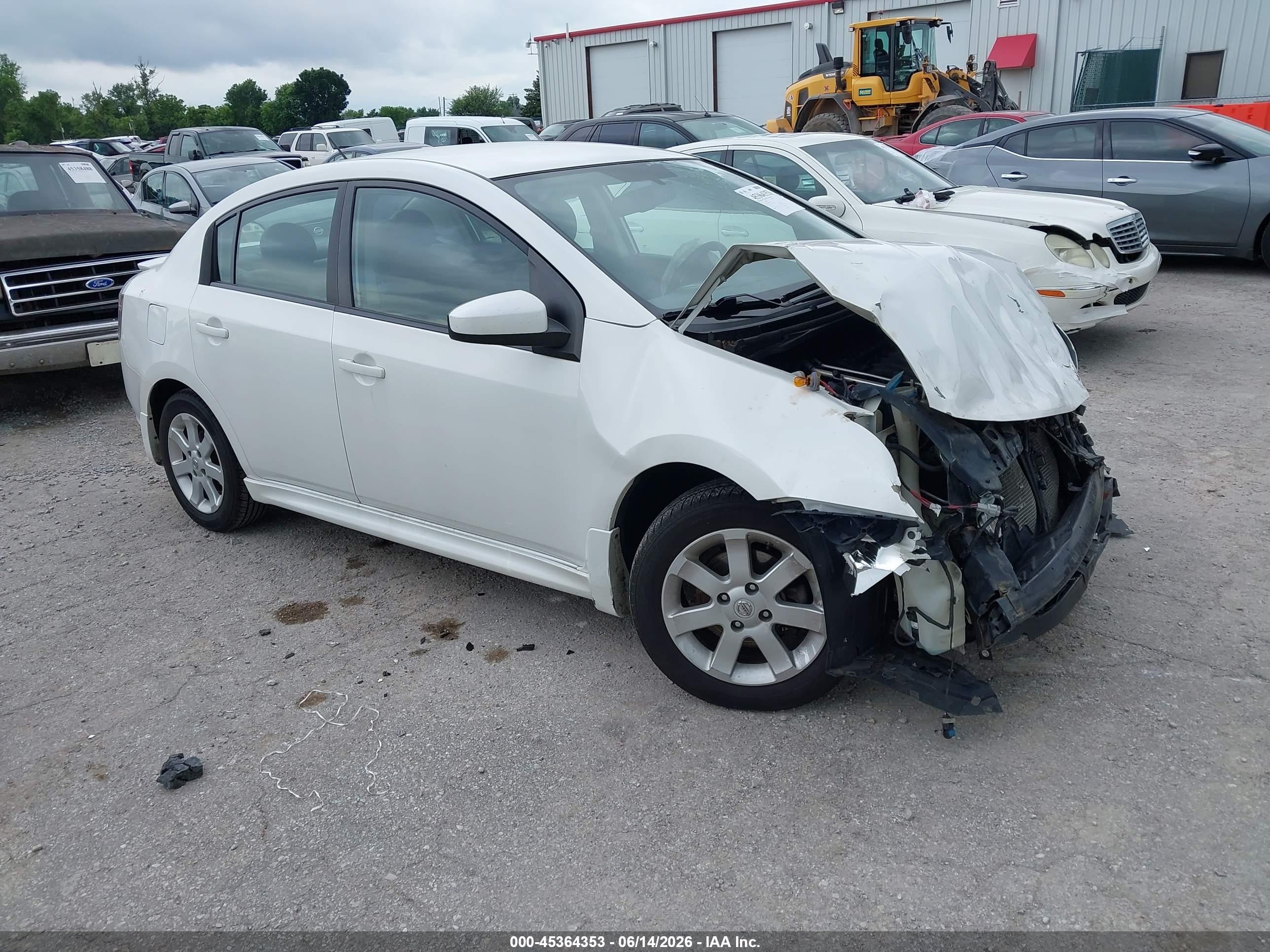 2011 Nissan Sentra 2.0sr White vin: 3N1AB6AP5BL678135