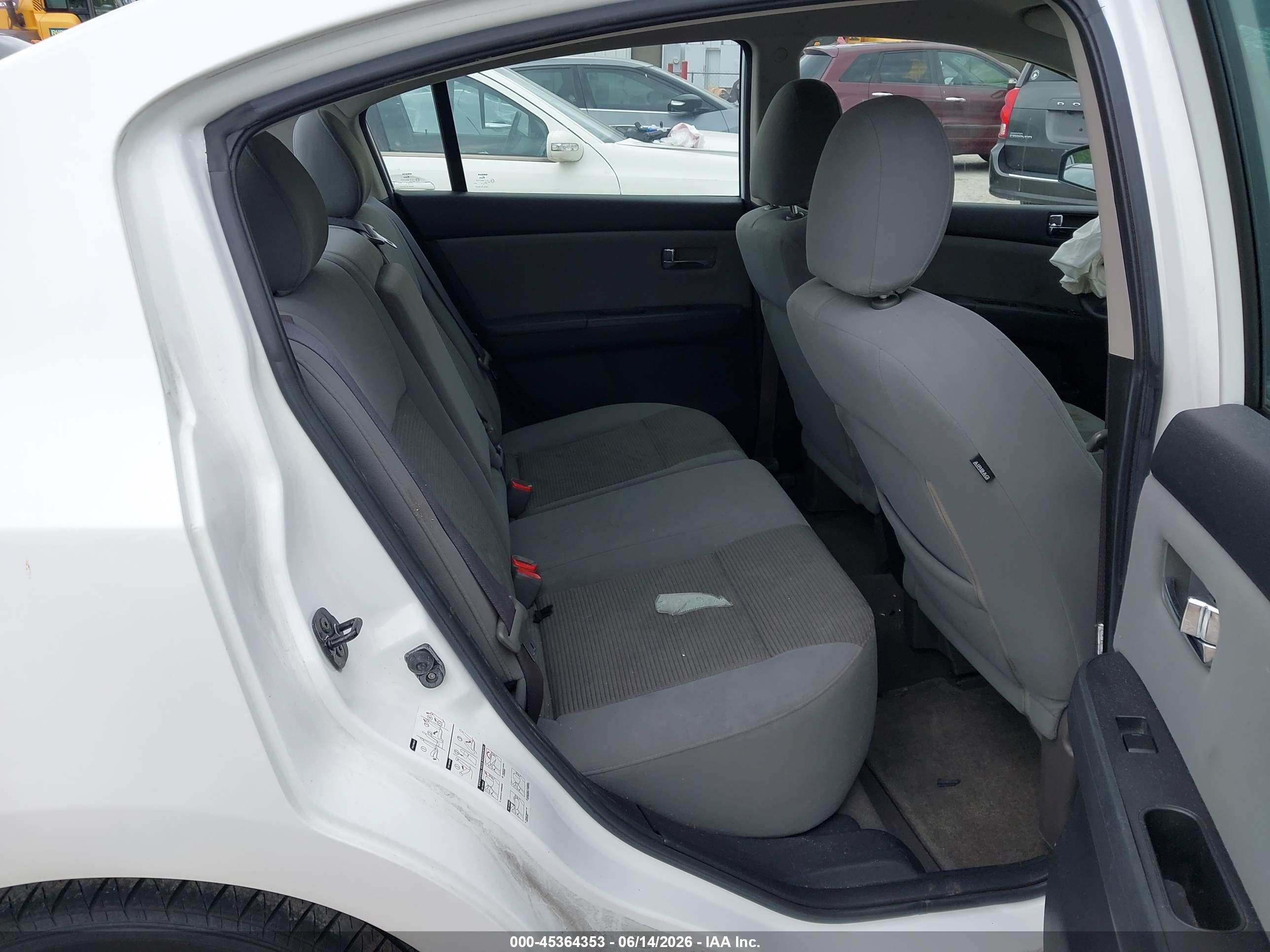 2011 Nissan Sentra 2.0sr White vin: 3N1AB6AP5BL678135