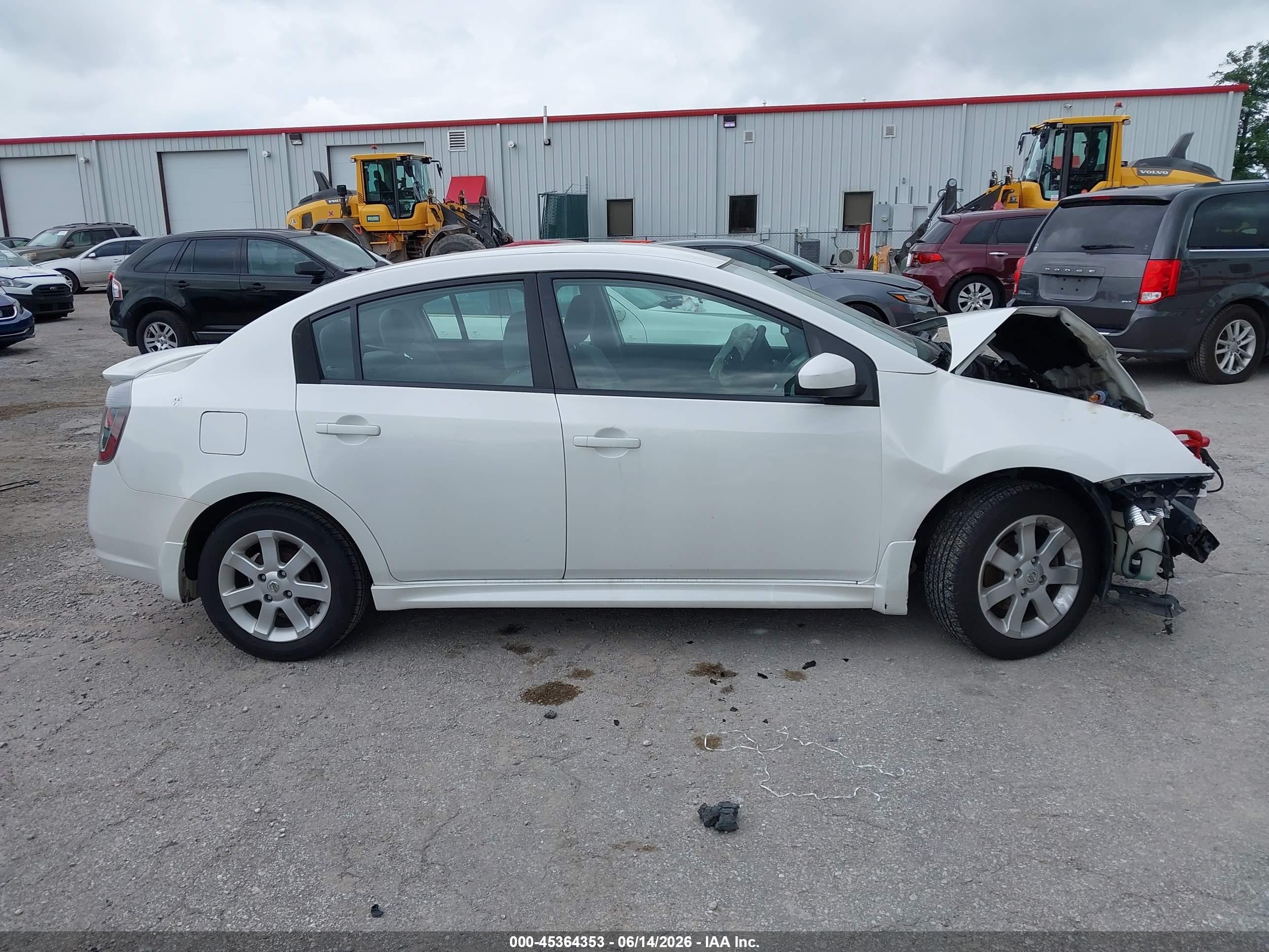 2011 Nissan Sentra 2.0sr White vin: 3N1AB6AP5BL678135