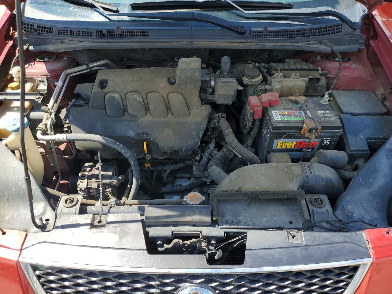 2011 Nissan Sentra 2.0 Red vin: 3N1AB6AP5BL683951