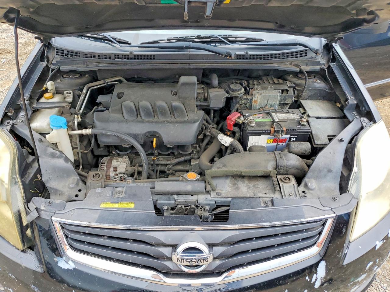 2011 Nissan Sentra 2.0 Черный vin: 3N1AB6AP5BL687014