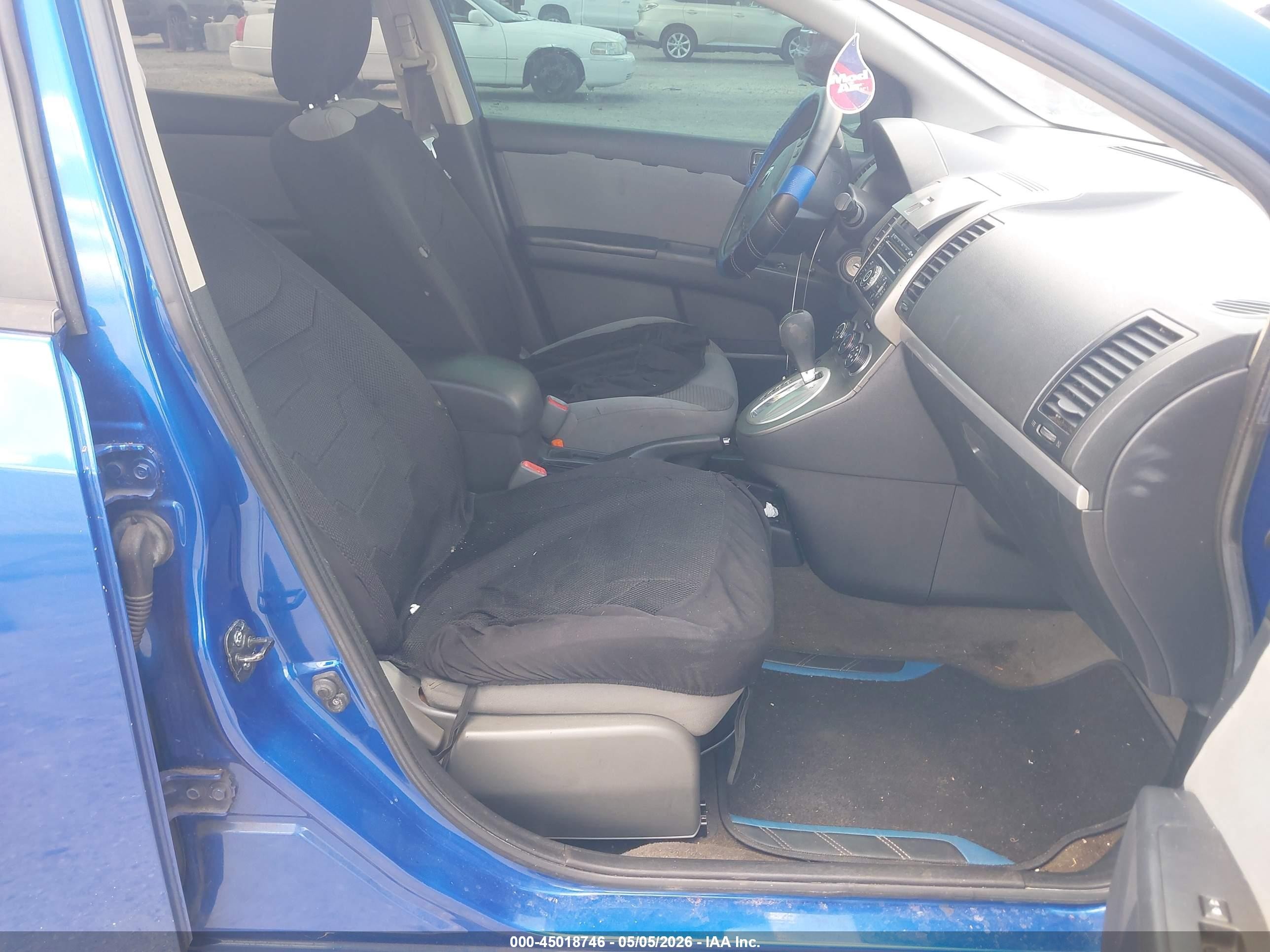 2011 Nissan Sentra 2.0sr Blue vin: 3N1AB6AP5BL691239