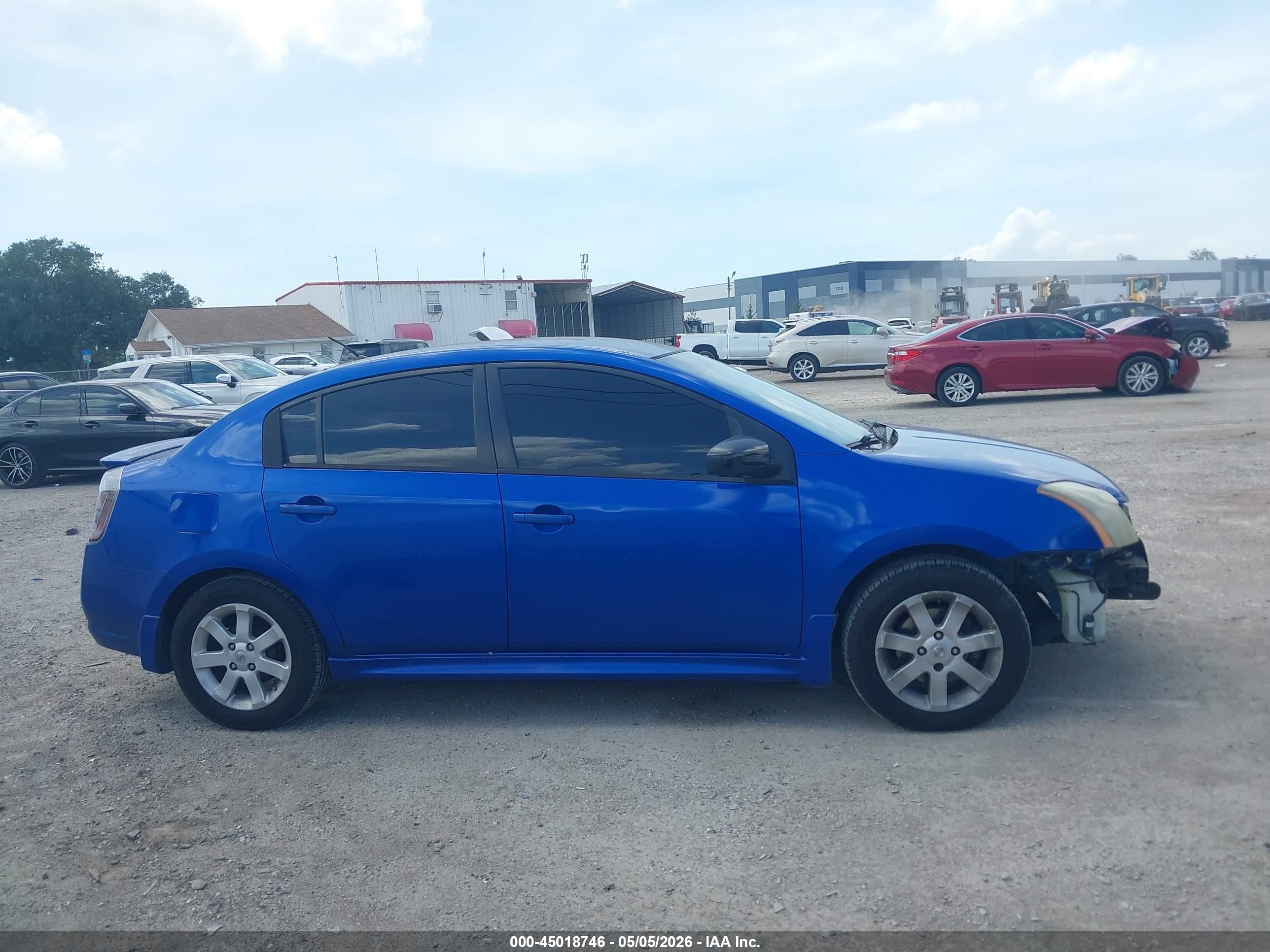 2011 Nissan Sentra 2.0sr Blue vin: 3N1AB6AP5BL691239