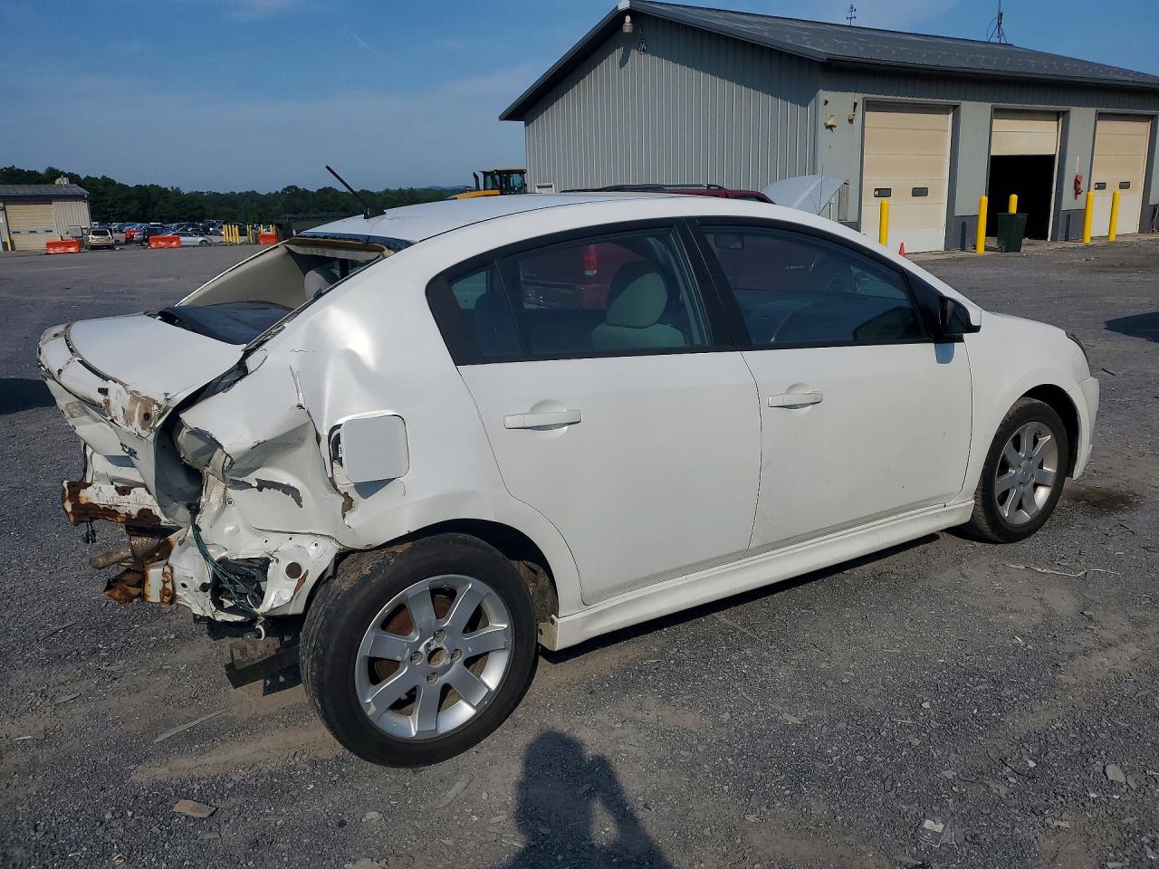 2011 Nissan Sentra 2.0 White vin: 3N1AB6AP5BL695307