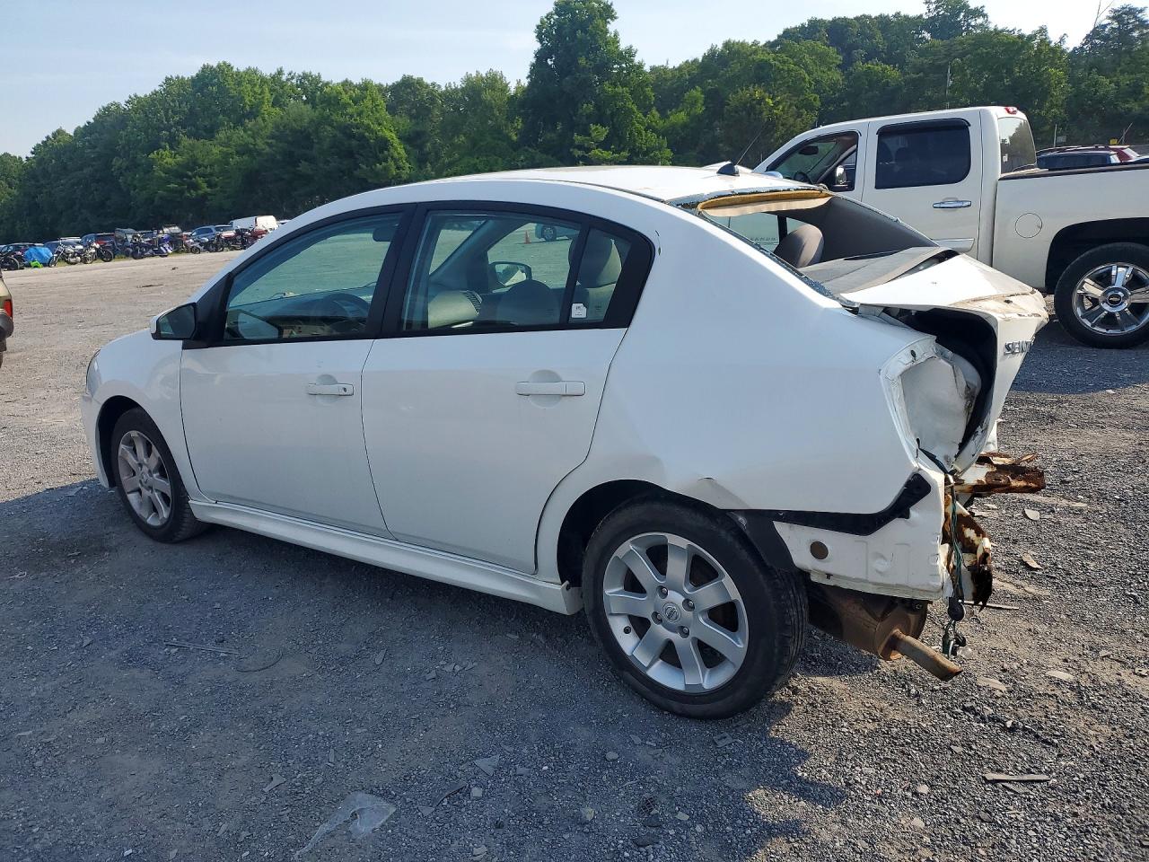 2011 Nissan Sentra 2.0 White vin: 3N1AB6AP5BL695307