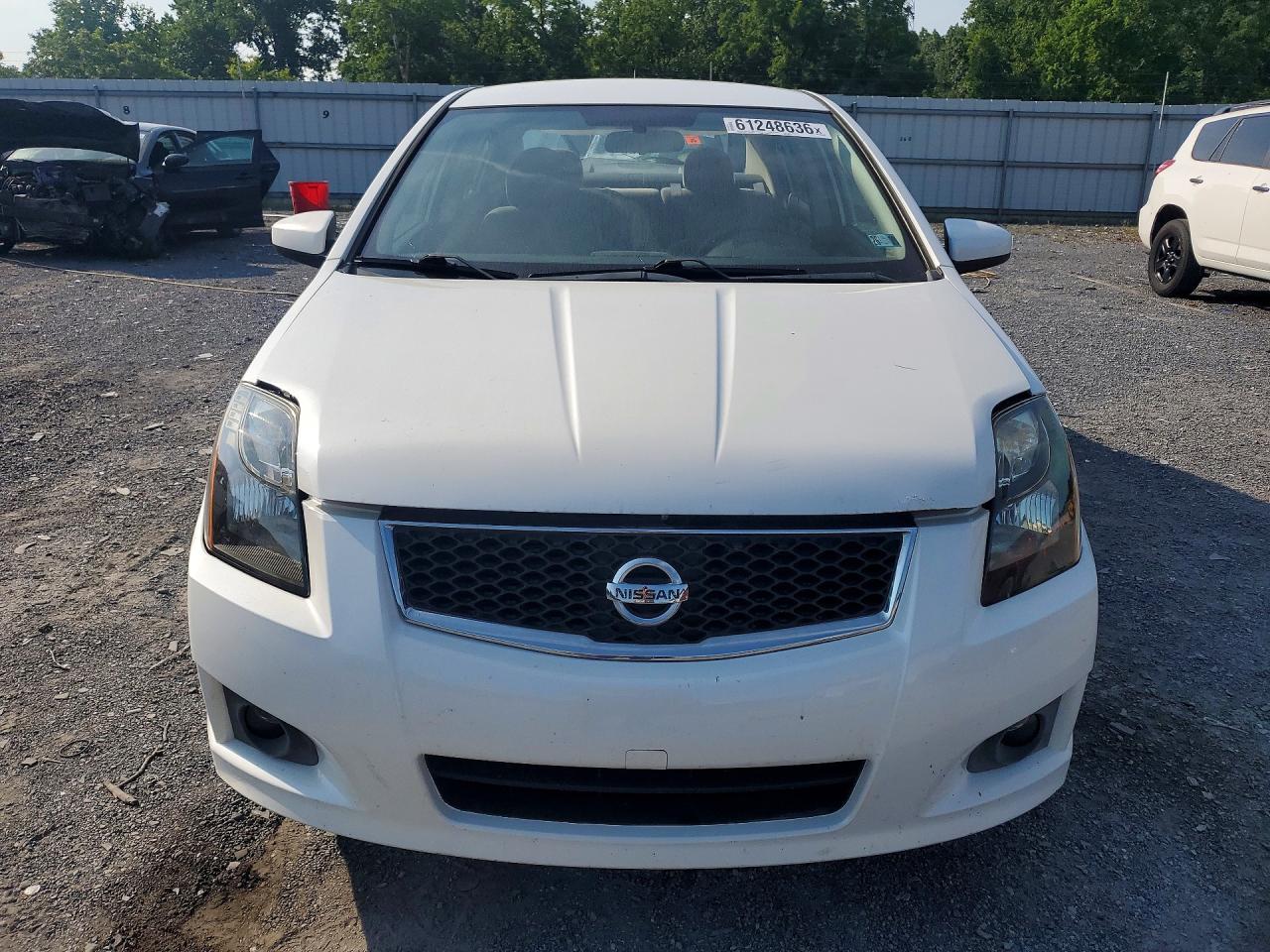 2011 Nissan Sentra 2.0 White vin: 3N1AB6AP5BL695307
