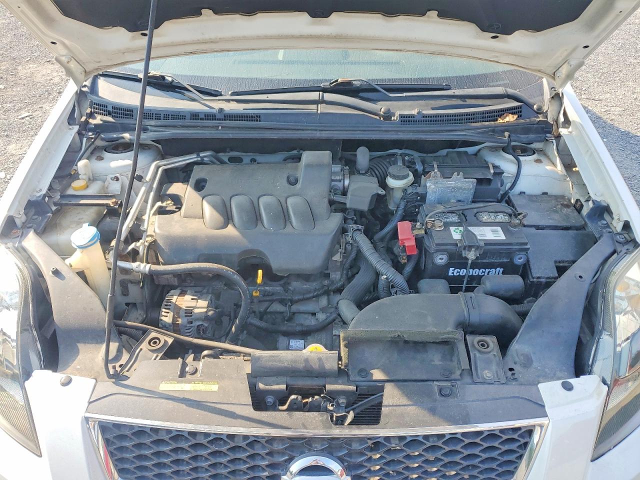 2011 Nissan Sentra 2.0 White vin: 3N1AB6AP5BL695307