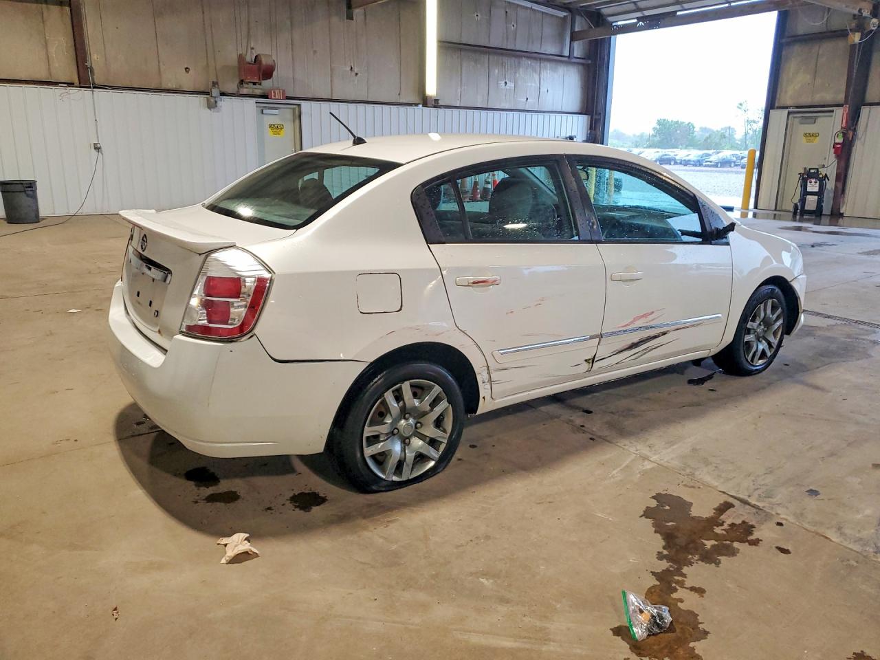 2011 Nissan Sentra Sl W/continuo White vin: 3N1AB6AP5BL701011